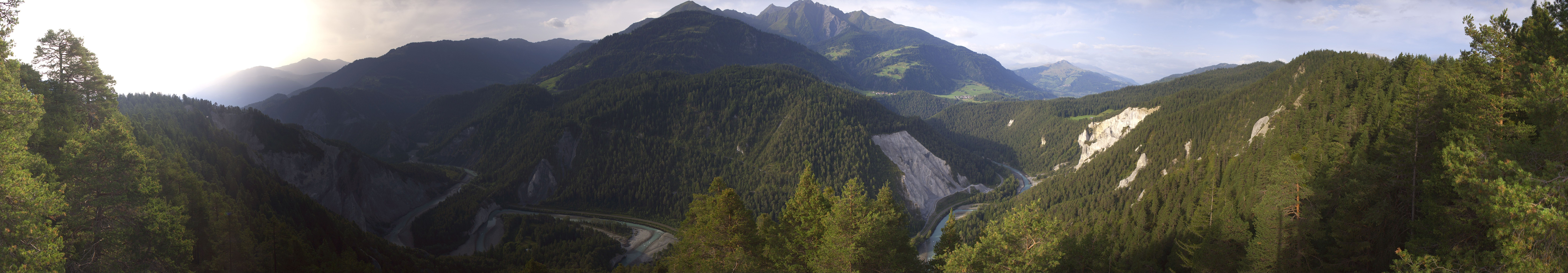 Archiv Foto Webcam Rheinschlucht - Swiss Grand Canyon
