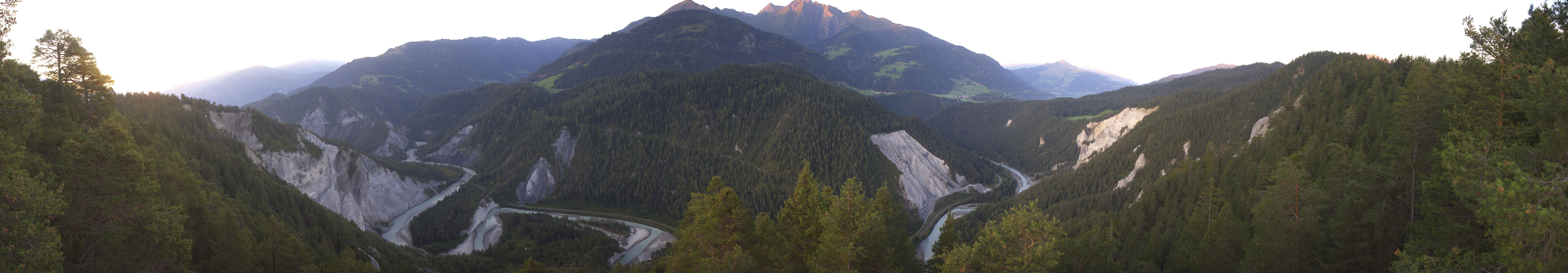 Archiv Foto Webcam Rheinschlucht - Swiss Grand Canyon
