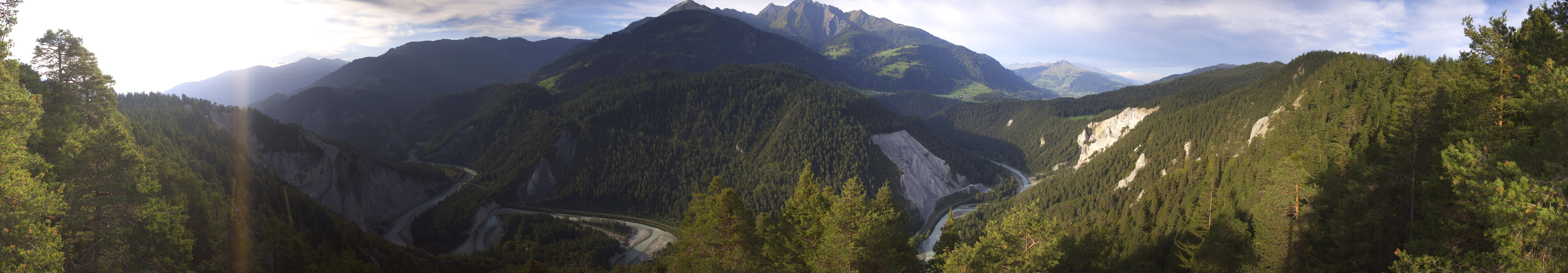 Archiv Foto Webcam Rheinschlucht - Swiss Grand Canyon