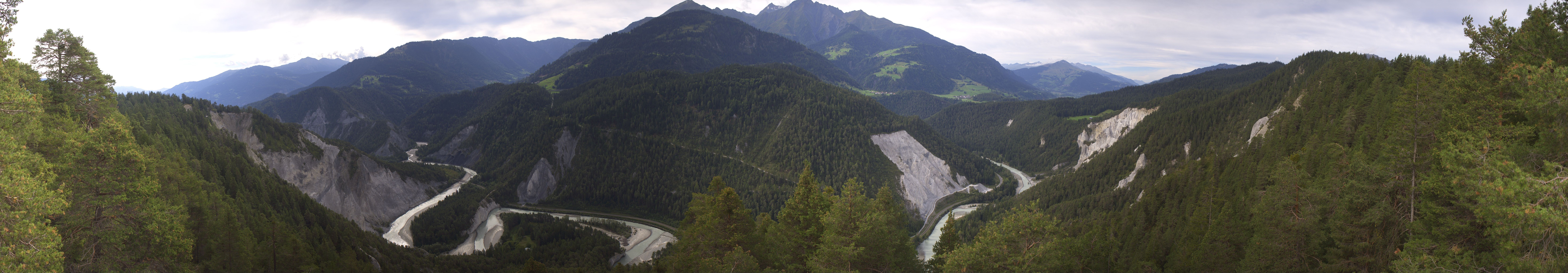 Archiv Foto Webcam Rheinschlucht - Swiss Grand Canyon