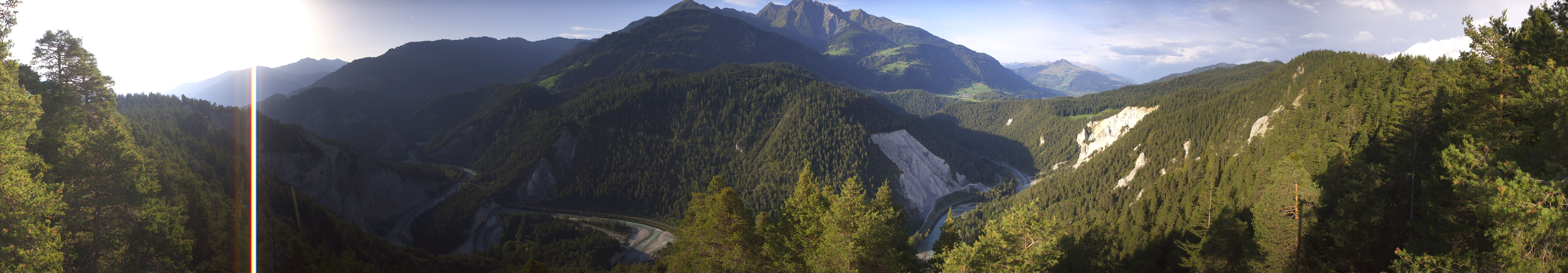 Archiv Foto Webcam Rheinschlucht - Swiss Grand Canyon