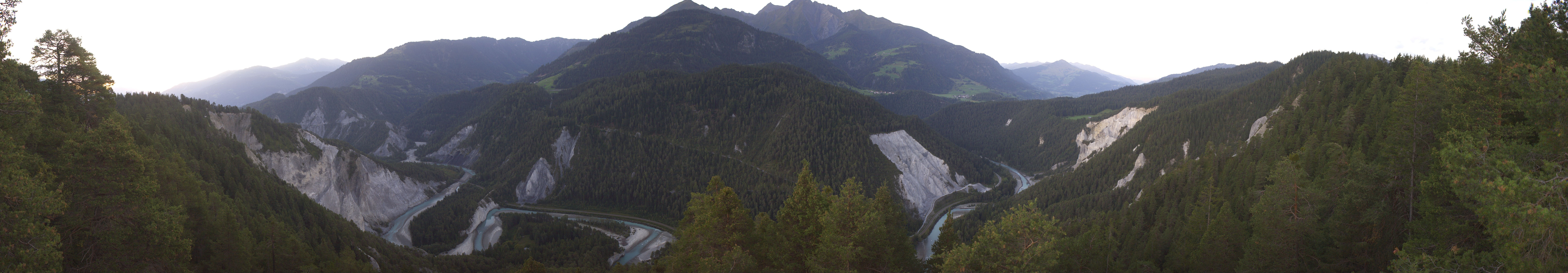 Archiv Foto Webcam Rheinschlucht - Swiss Grand Canyon
