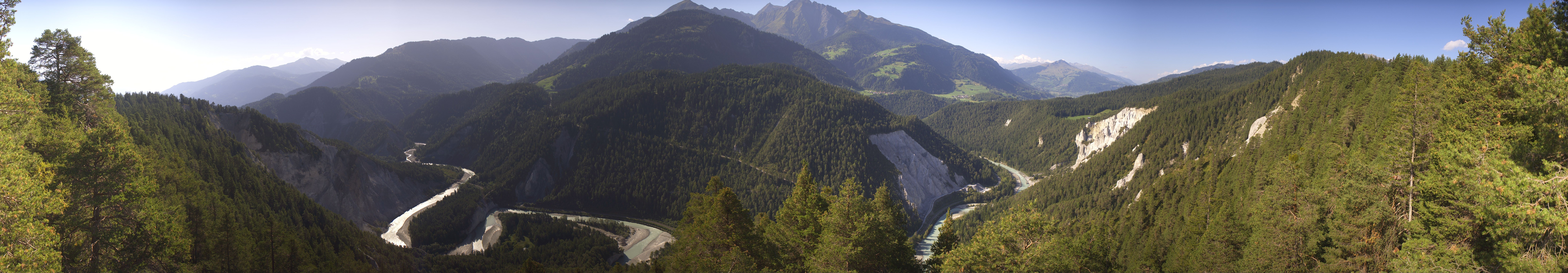 Archiv Foto Webcam Rheinschlucht - Swiss Grand Canyon