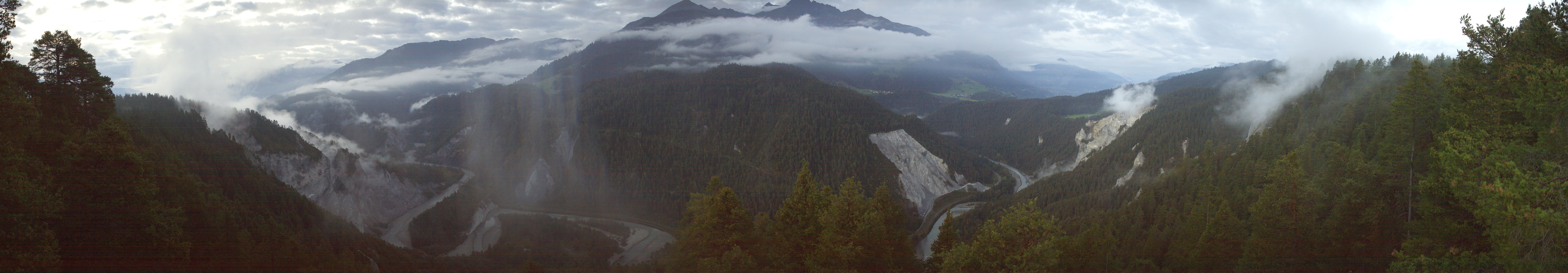Archiv Foto Webcam Rheinschlucht - Swiss Grand Canyon
