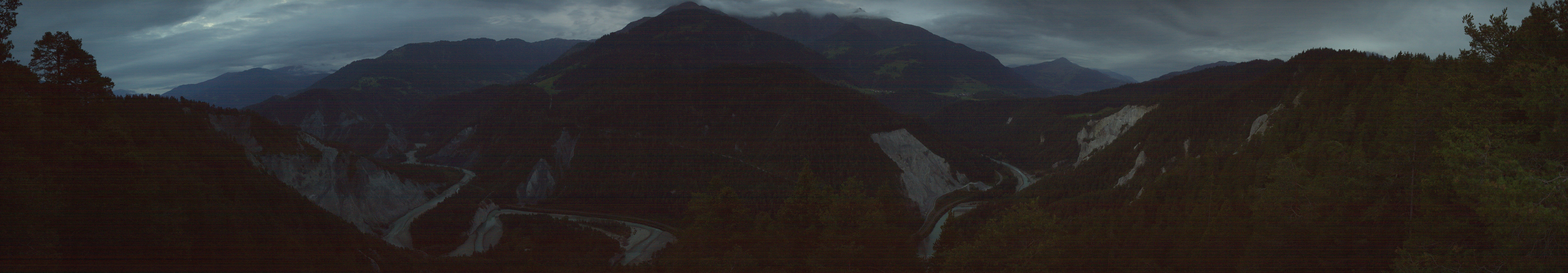 Archiv Foto Webcam Rheinschlucht - Swiss Grand Canyon