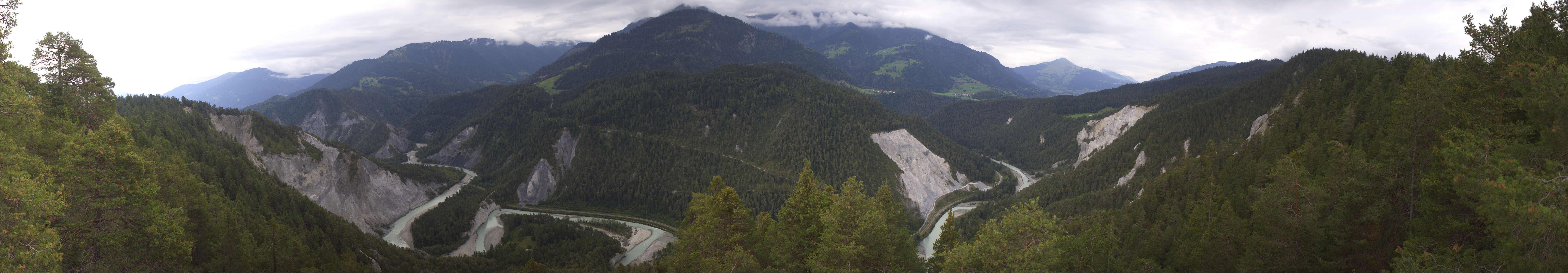Archiv Foto Webcam Rheinschlucht - Swiss Grand Canyon