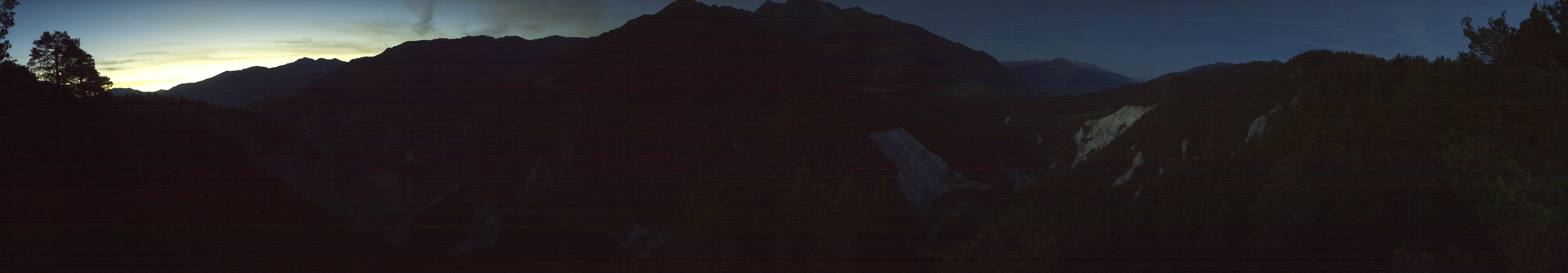 Archiv Foto Webcam Rheinschlucht - Swiss Grand Canyon
