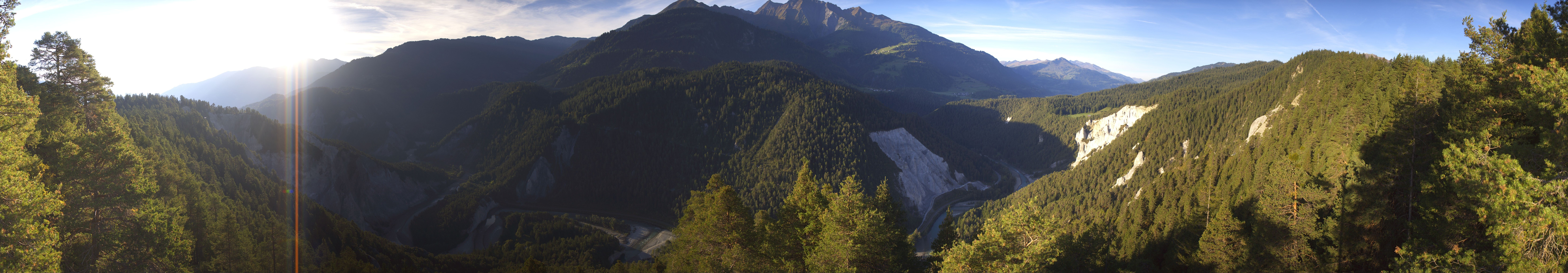 Archiv Foto Webcam Rheinschlucht - Swiss Grand Canyon