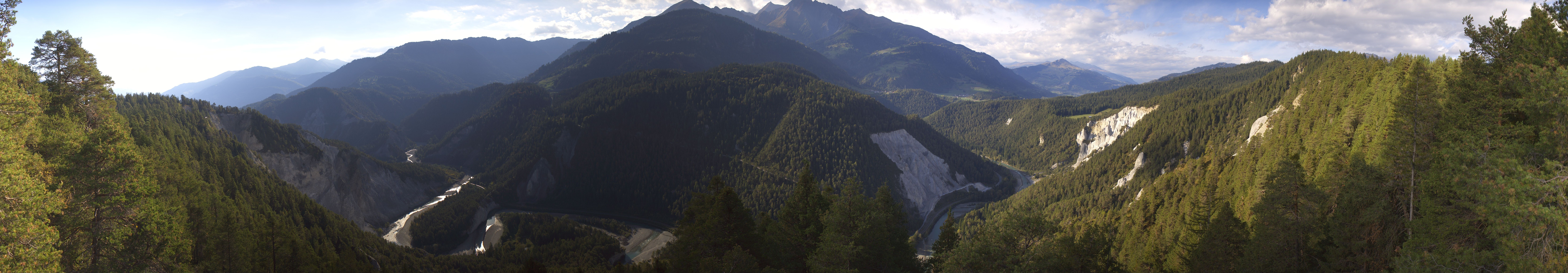Archiv Foto Webcam Rheinschlucht - Swiss Grand Canyon