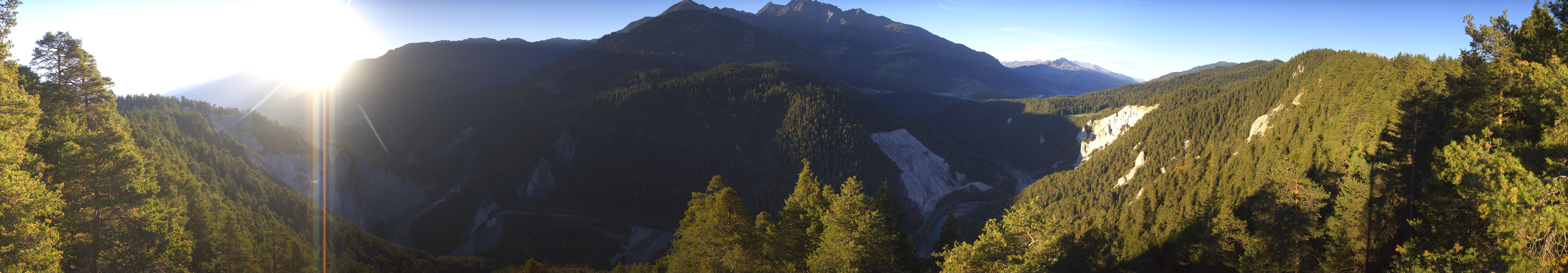 Archiv Foto Webcam Rheinschlucht - Swiss Grand Canyon
