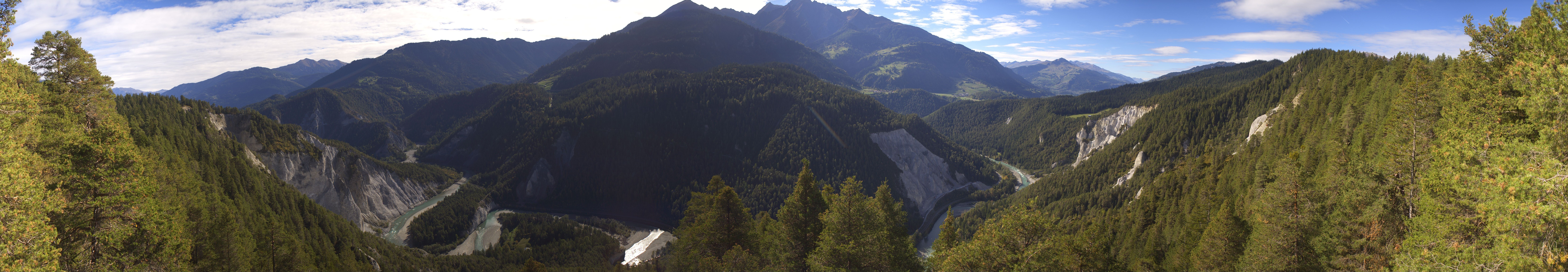 Archiv Foto Webcam Rheinschlucht - Swiss Grand Canyon
