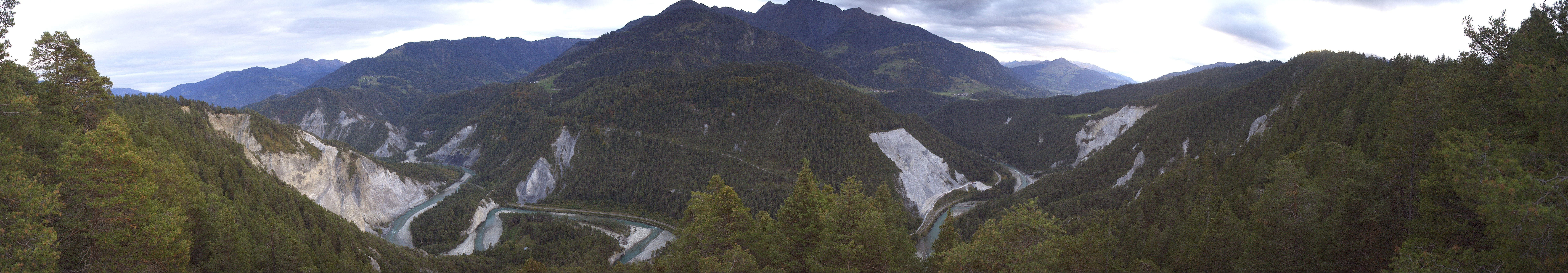 Archiv Foto Webcam Rheinschlucht - Swiss Grand Canyon