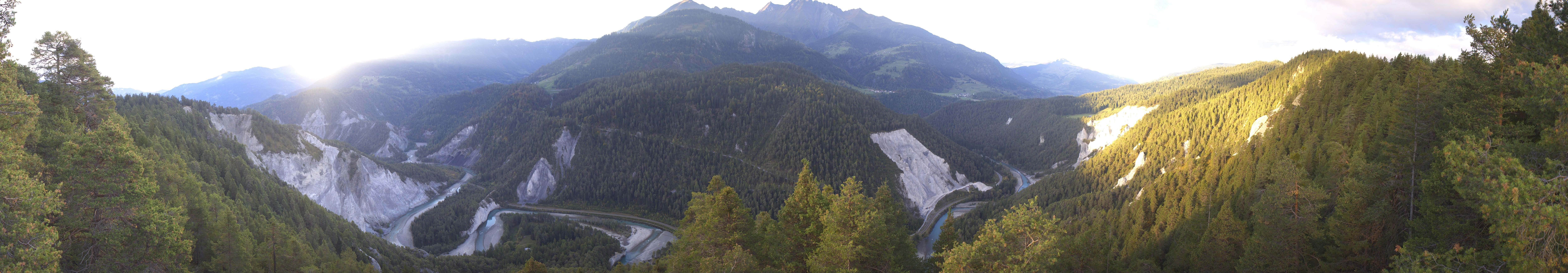 Archiv Foto Webcam Rheinschlucht - Swiss Grand Canyon