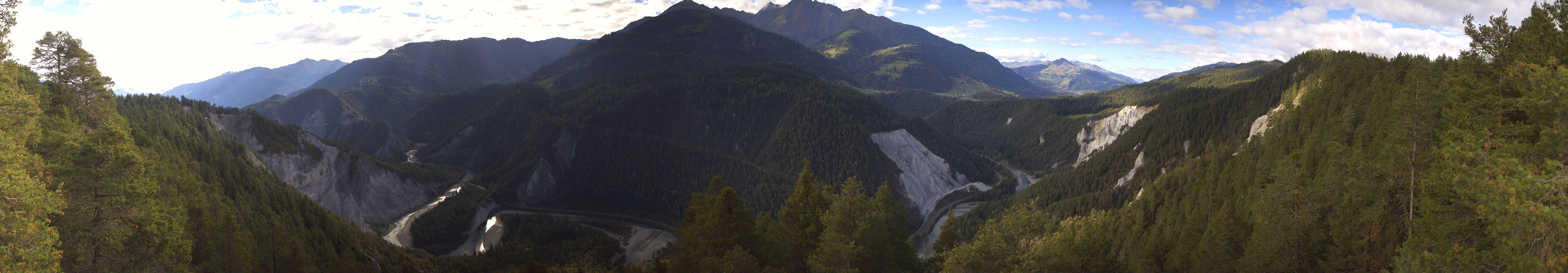 Archiv Foto Webcam Rheinschlucht - Swiss Grand Canyon