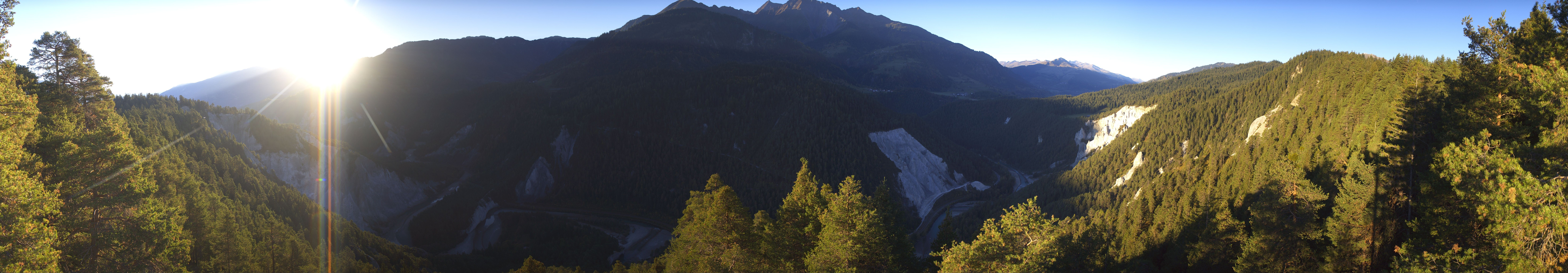 Archiv Foto Webcam Rheinschlucht - Swiss Grand Canyon
