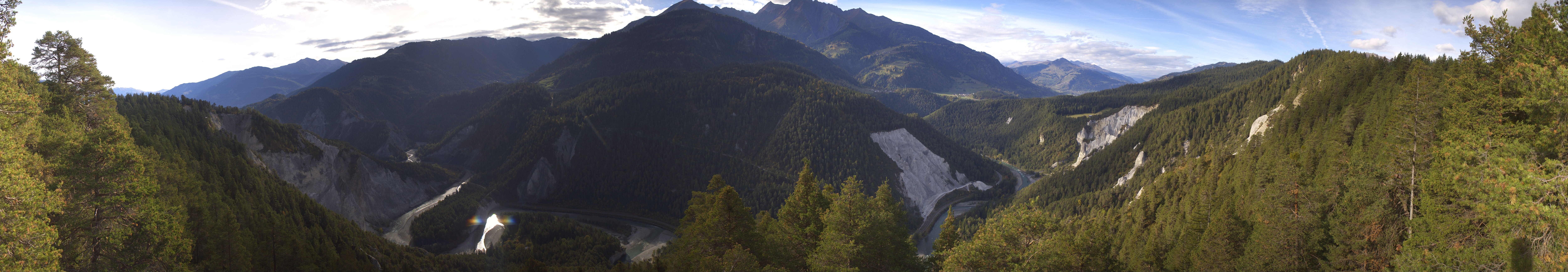 Archiv Foto Webcam Rheinschlucht - Swiss Grand Canyon