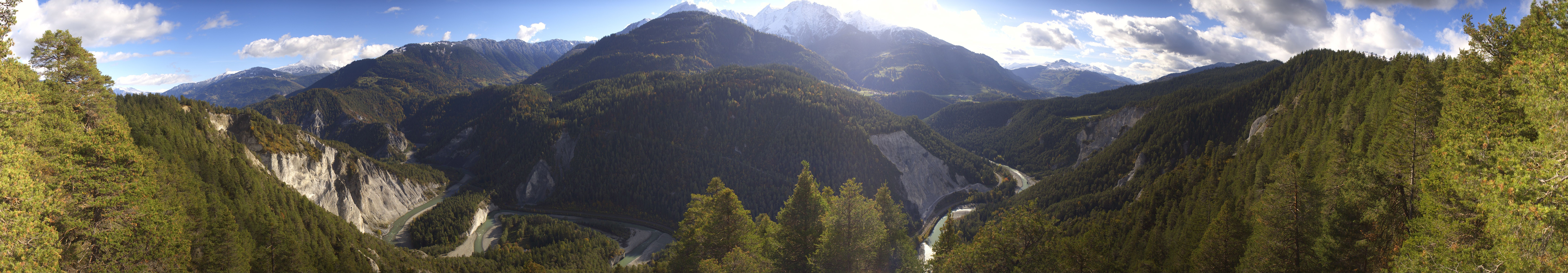 Archiv Foto Webcam Rheinschlucht - Swiss Grand Canyon