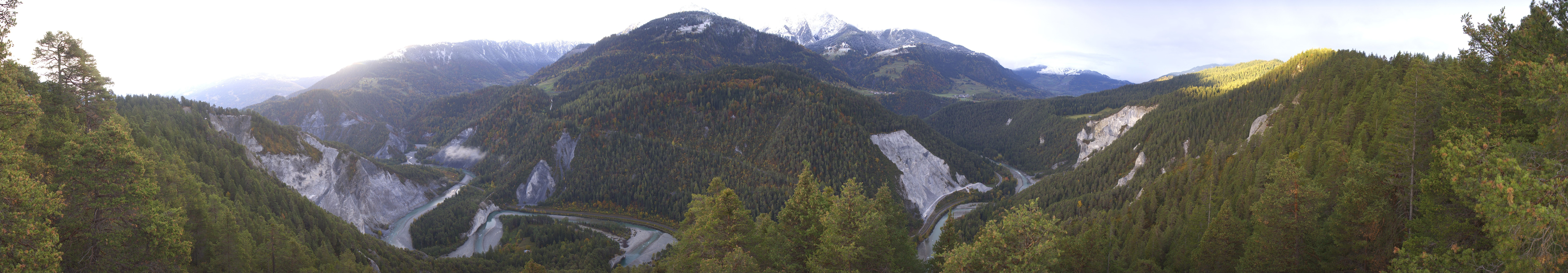 Archived image Webcam Ruinaulta - Swiss Grand Canyon