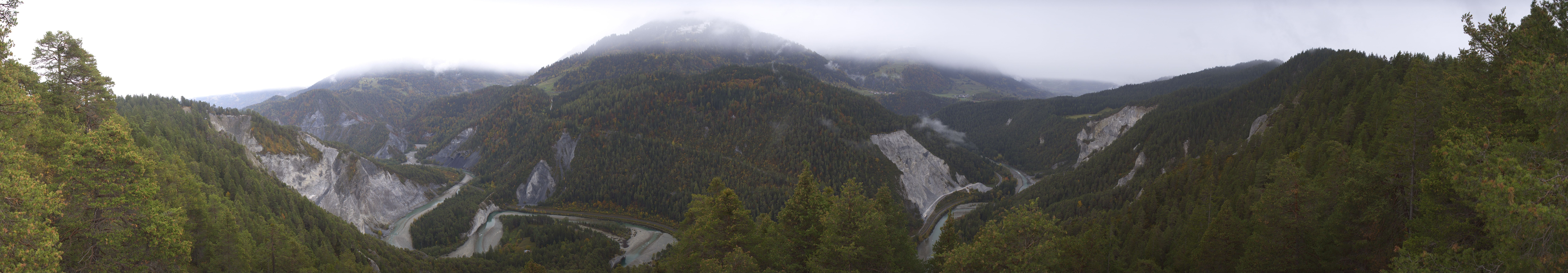 Archived image Webcam Ruinaulta - Swiss Grand Canyon