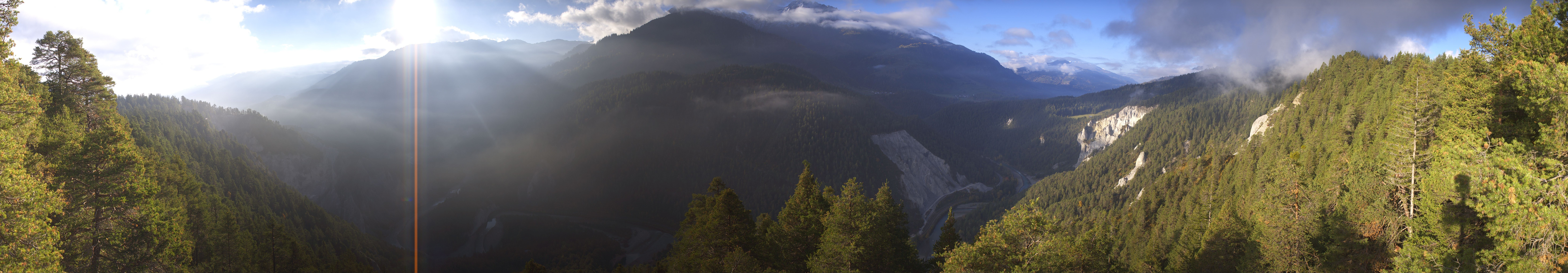 Archiv Foto Webcam Rheinschlucht - Swiss Grand Canyon