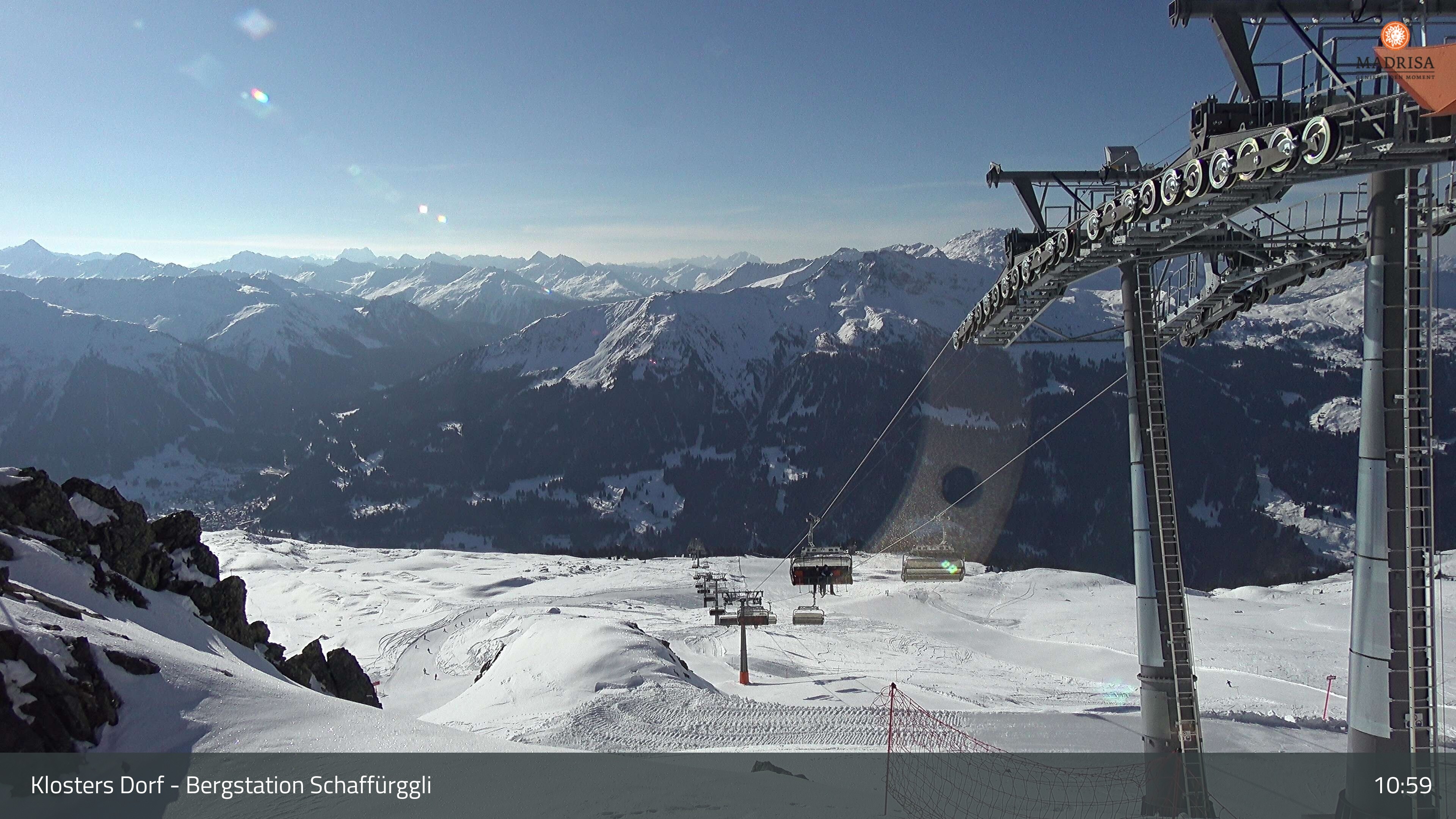 Archiv Foto Webcam Madrisa