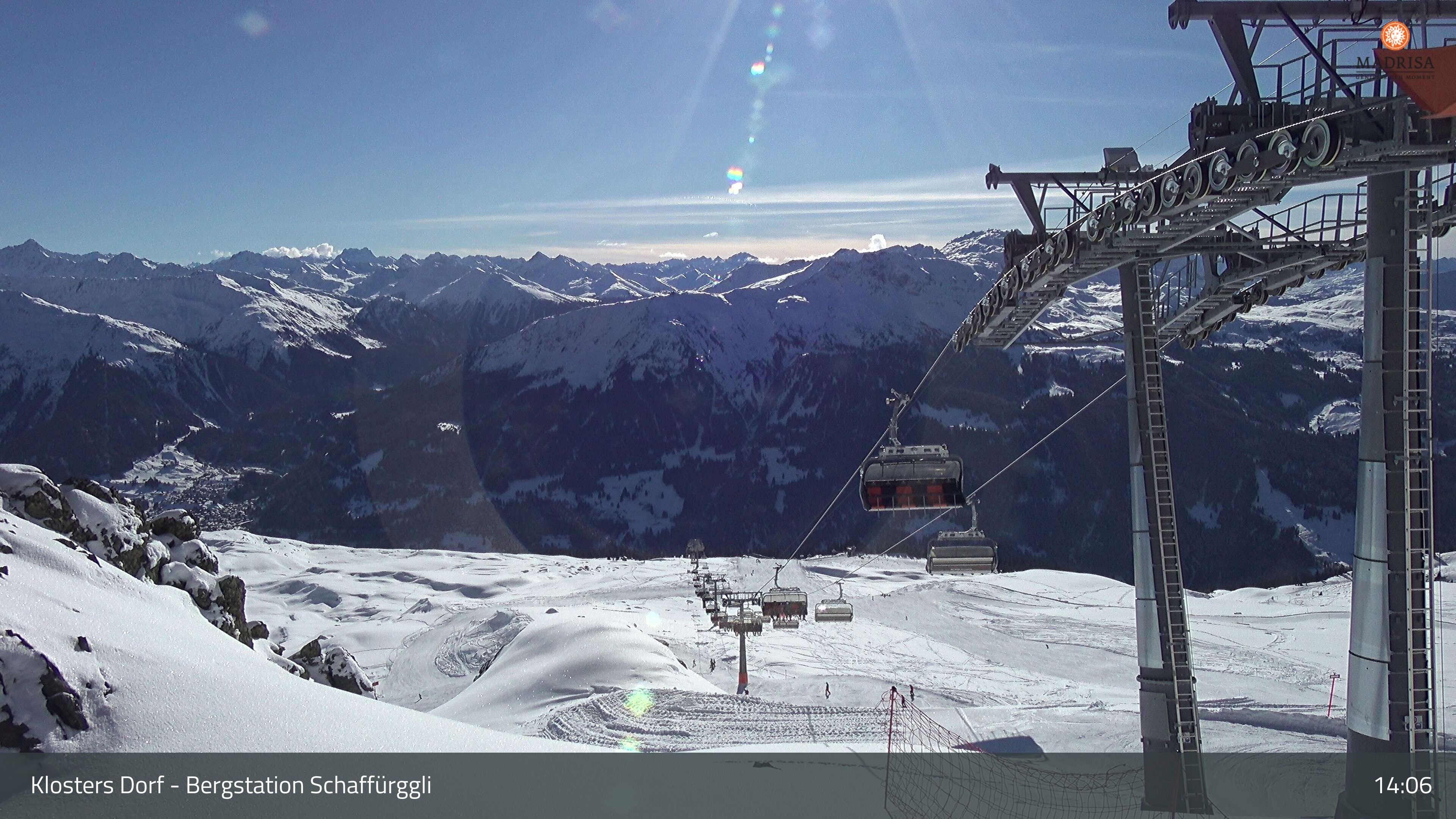 Archiv Foto Webcam Madrisa