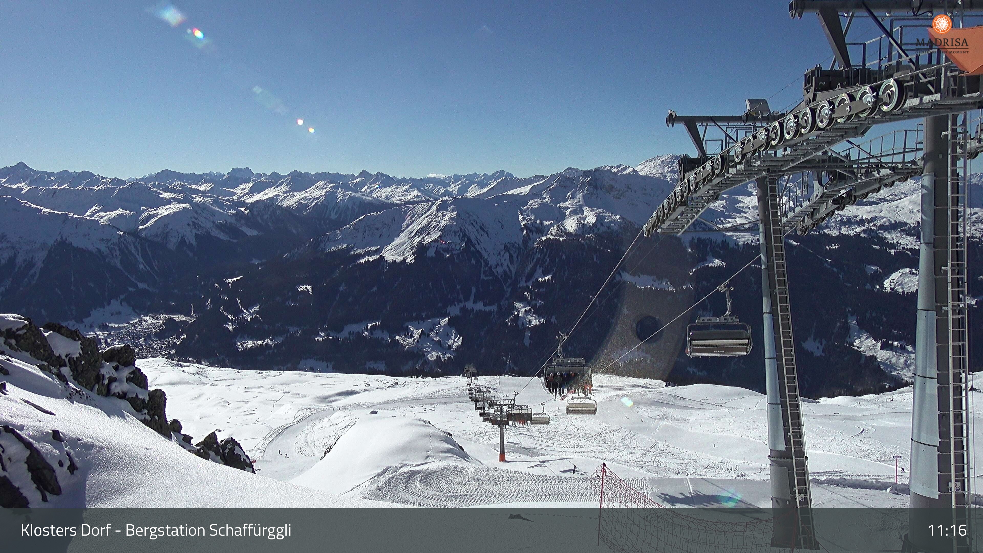 Archiv Foto Webcam Madrisa