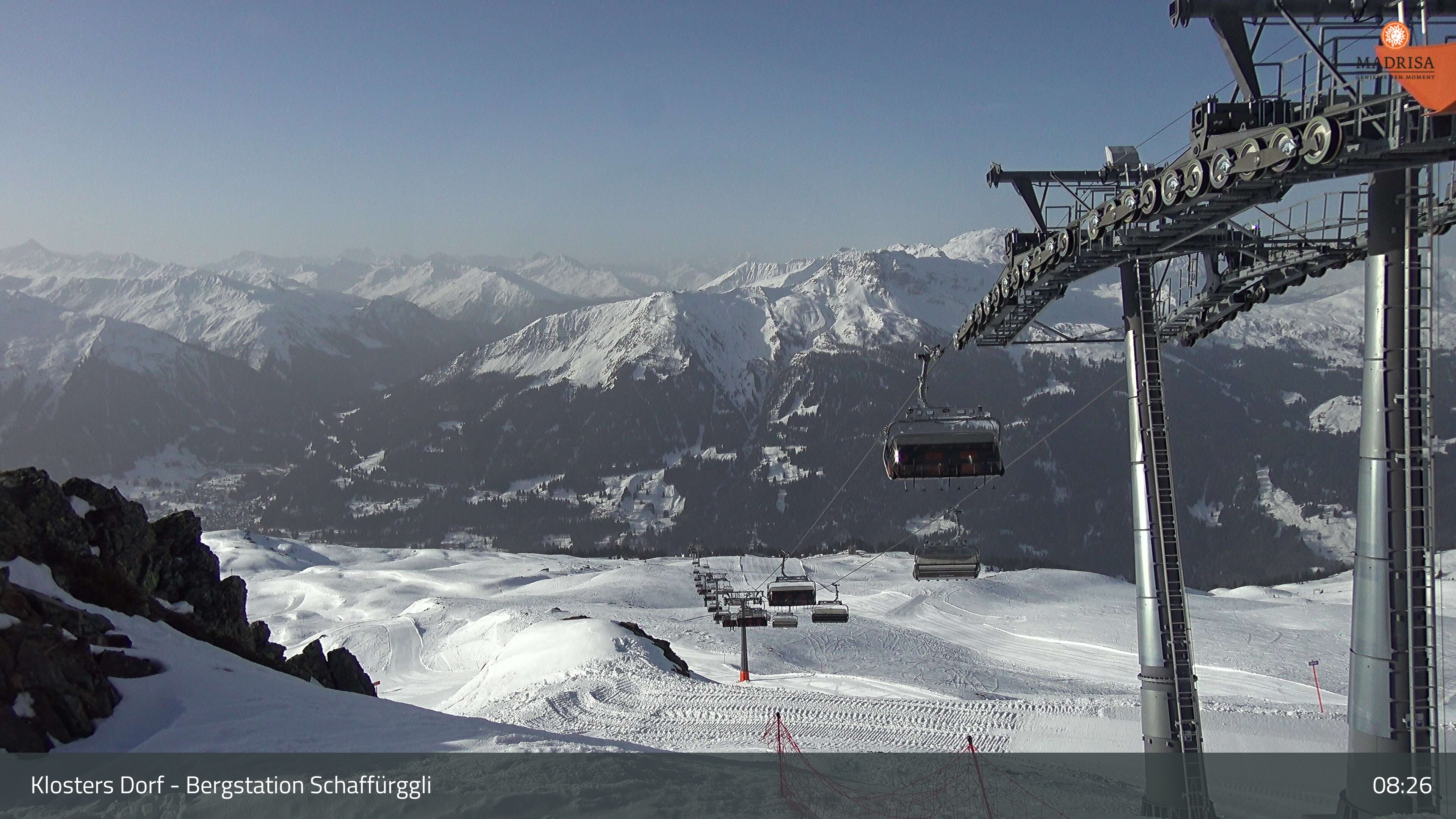 Archiv Foto Webcam Madrisa