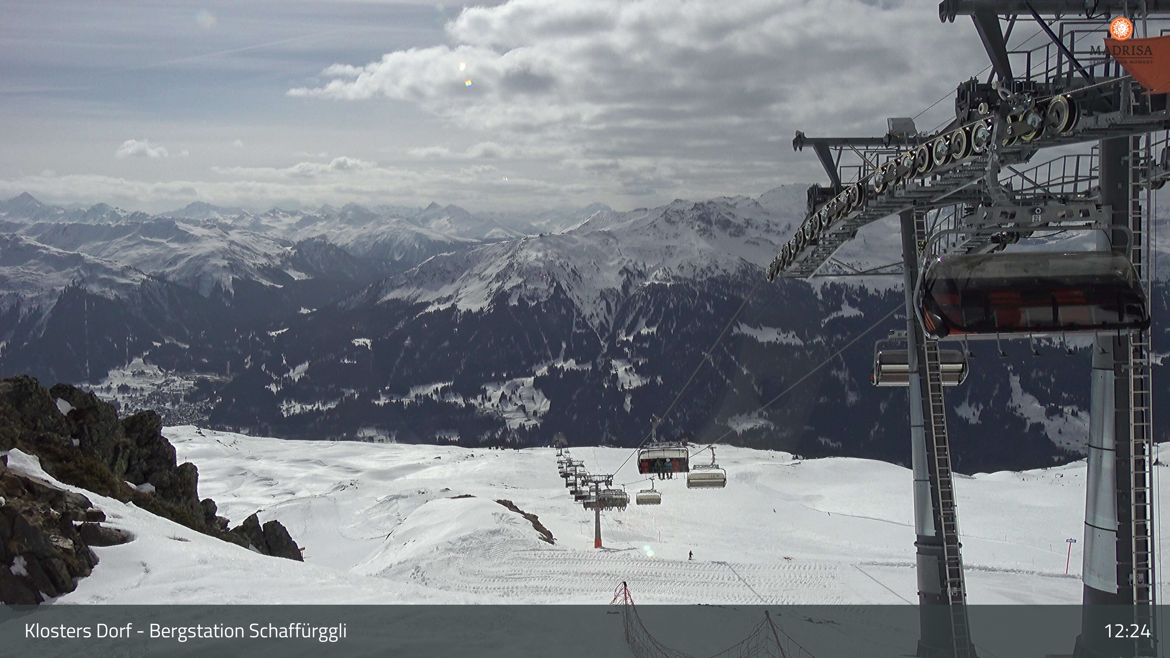 Archiv Foto Webcam Madrisa