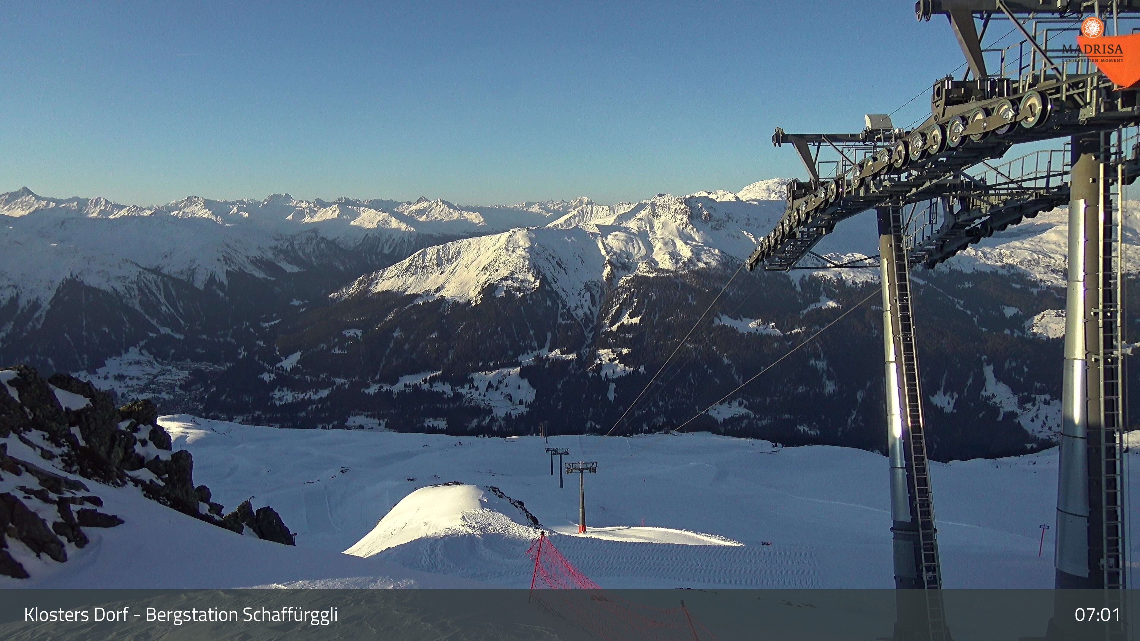 Archiv Foto Webcam Madrisa