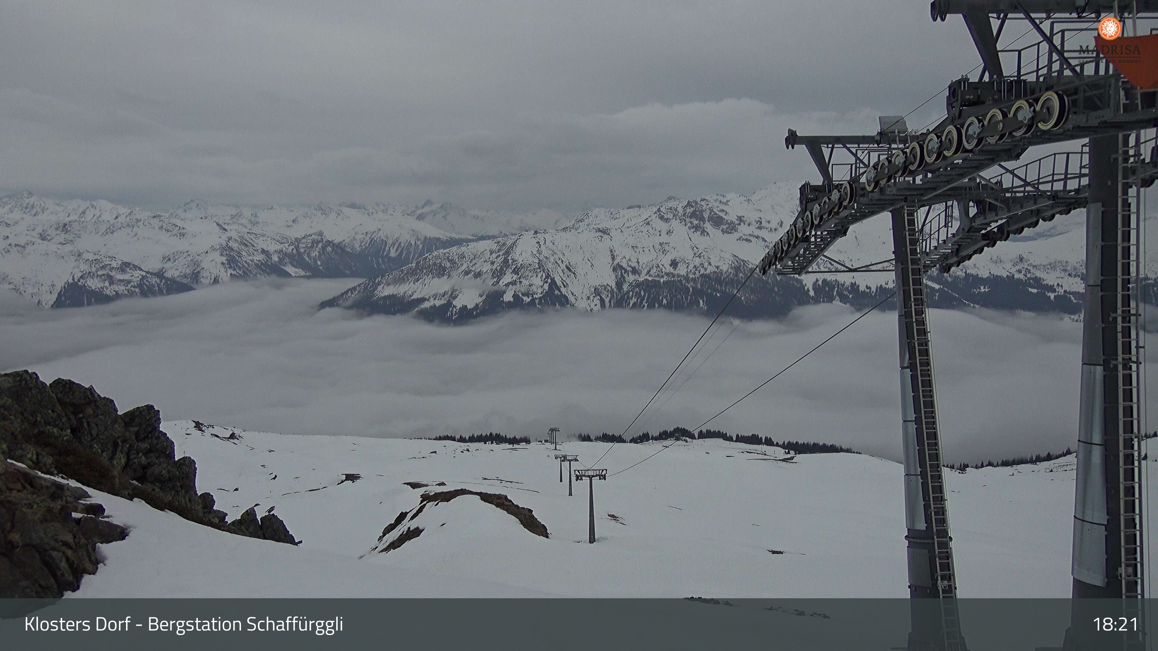 Archived image Webcam Madrisa