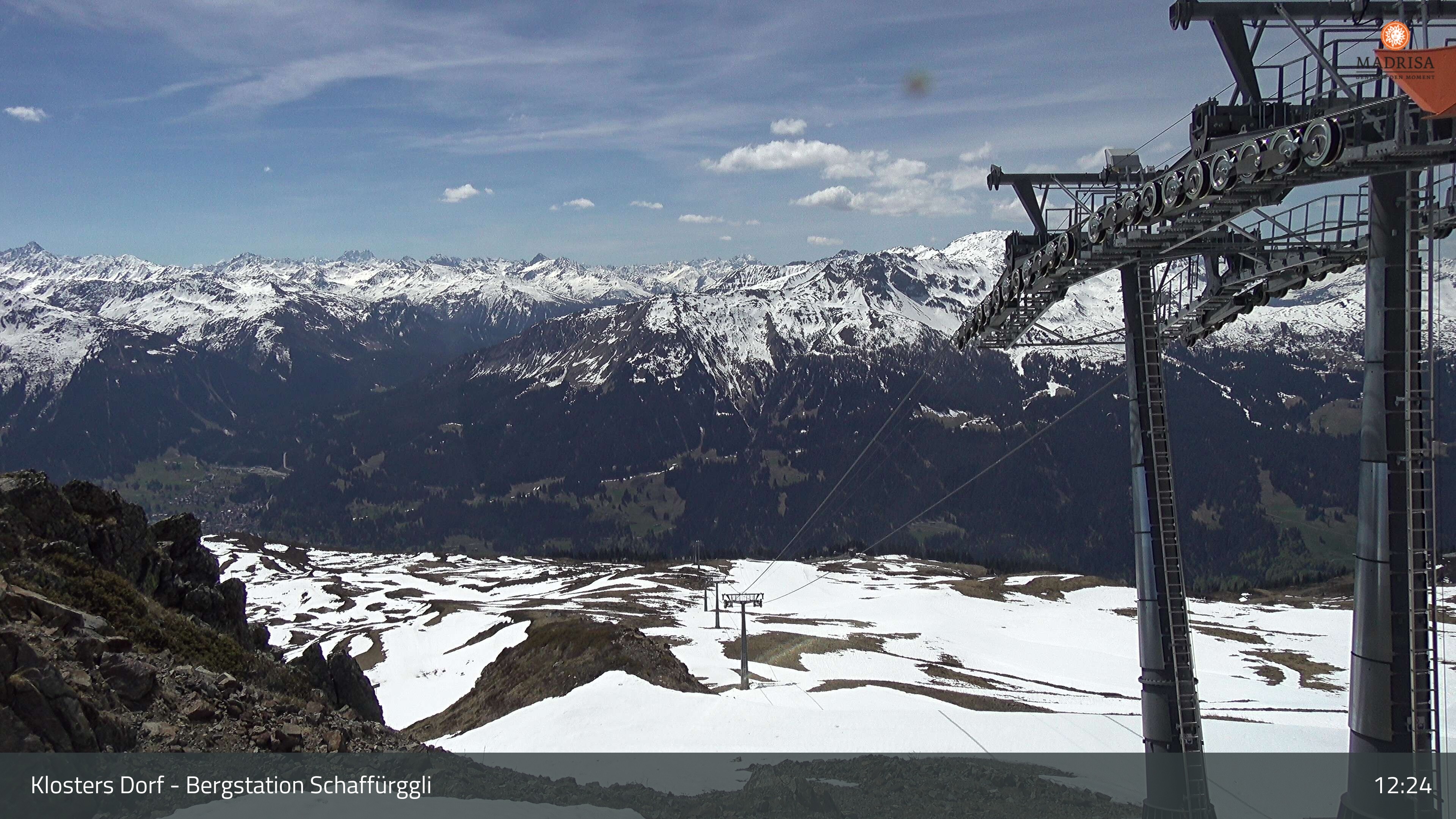 Archiv Foto Webcam Madrisa