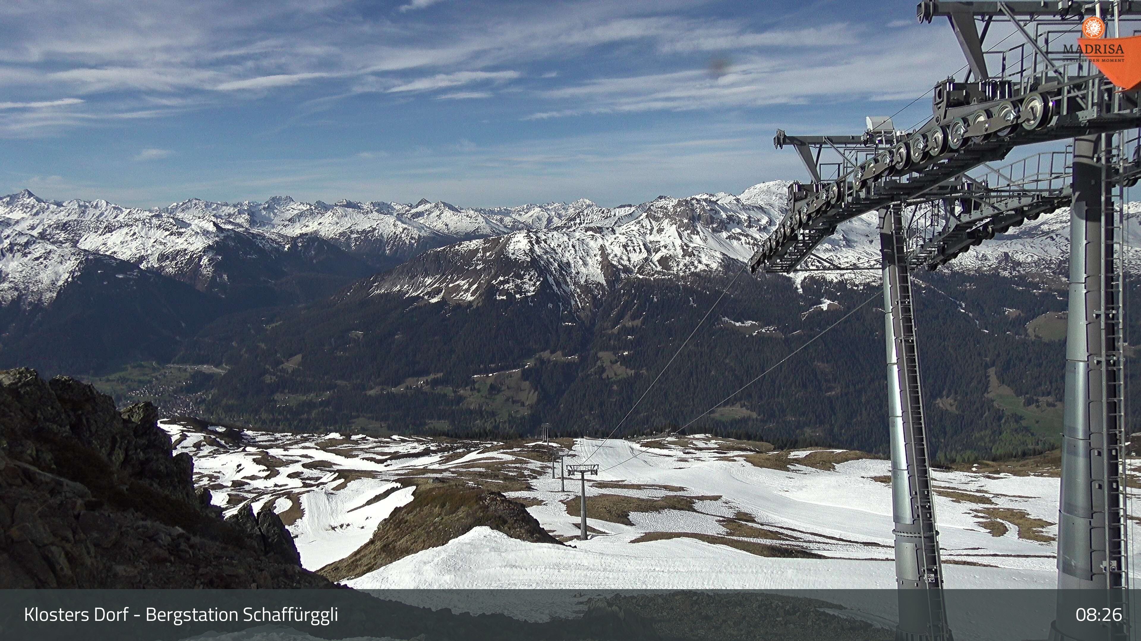 Archived image Webcam Madrisa