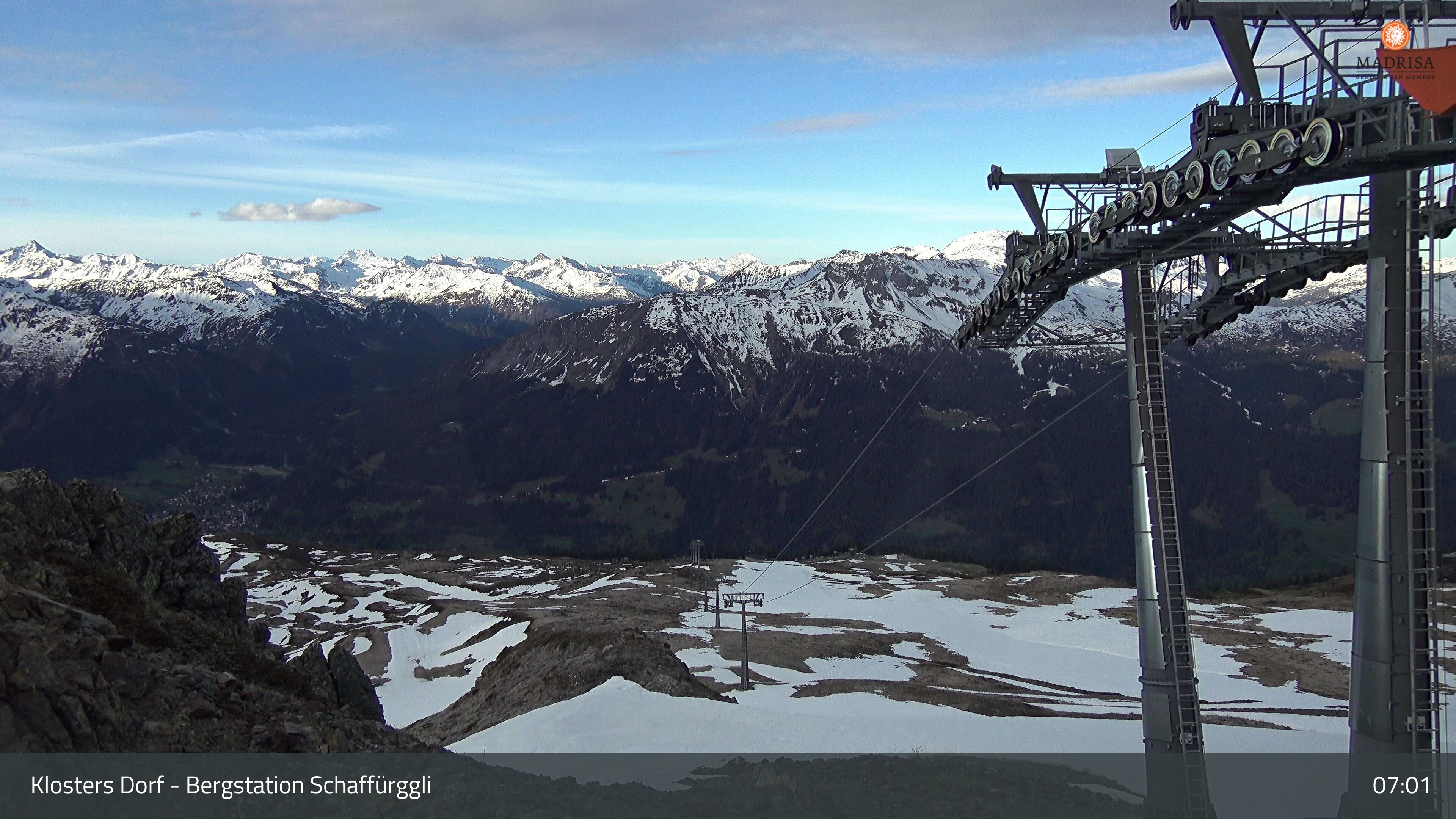 Archiv Foto Webcam Madrisa