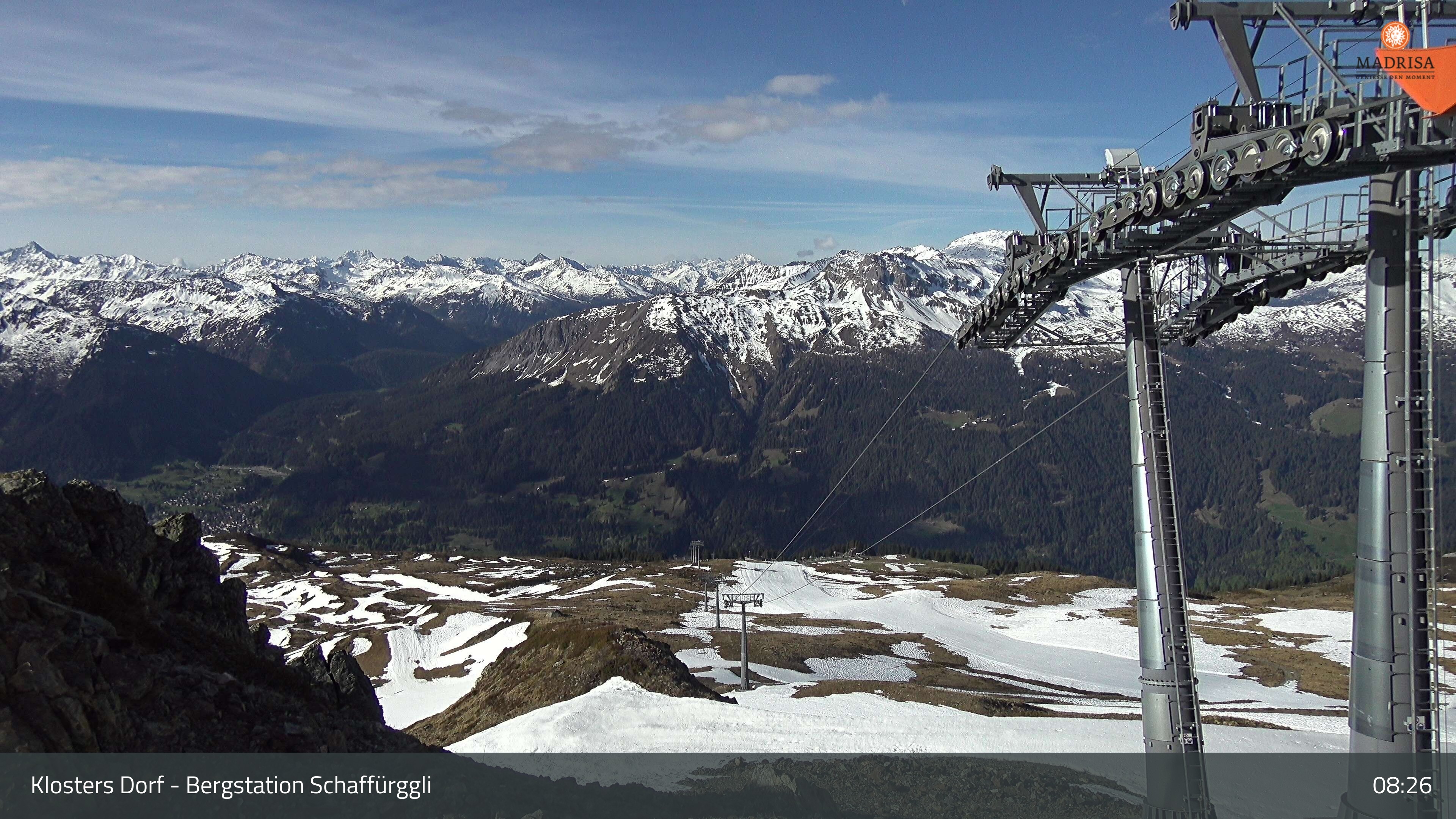 Archiv Foto Webcam Madrisa