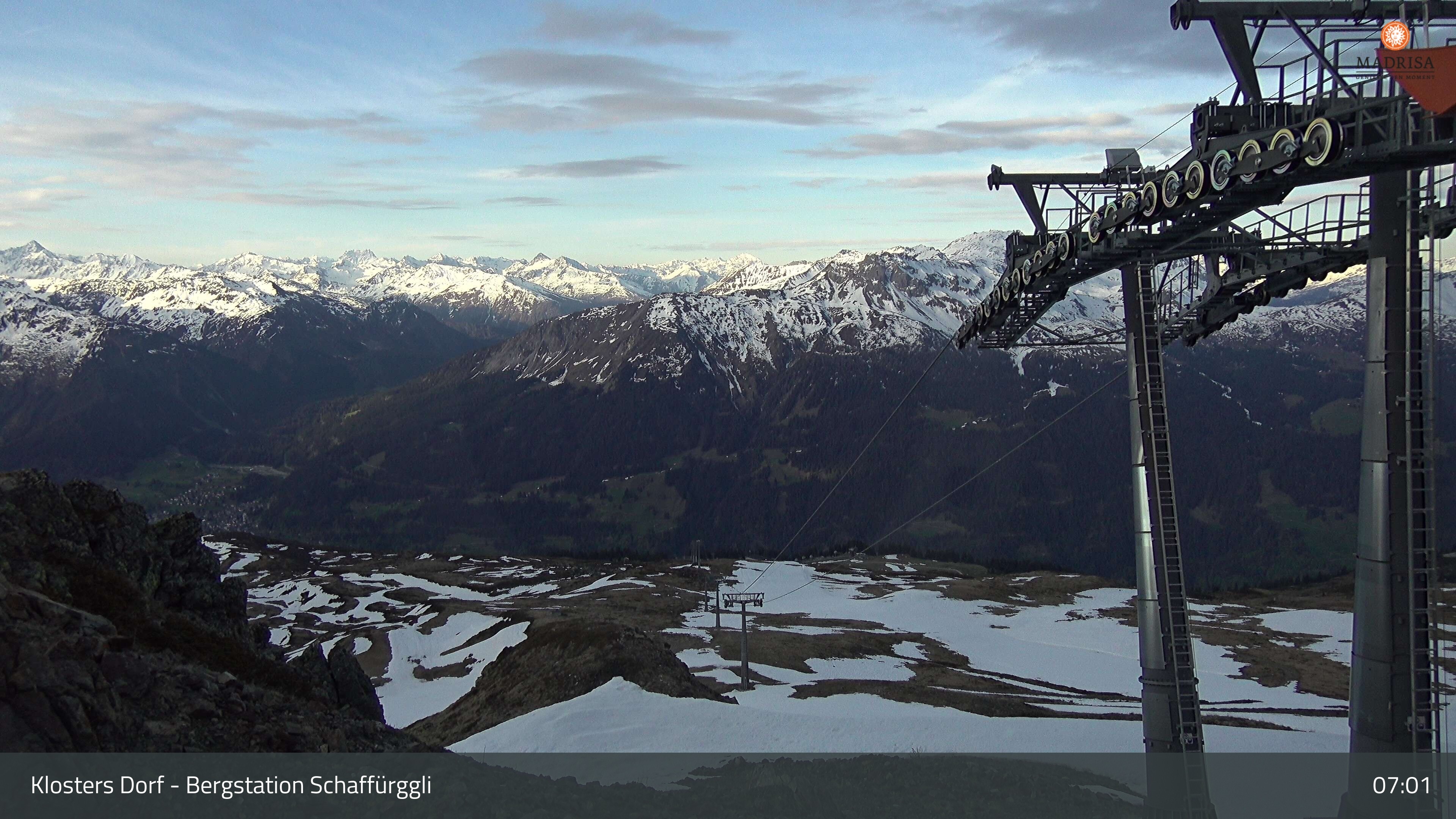 Archived image Webcam Madrisa