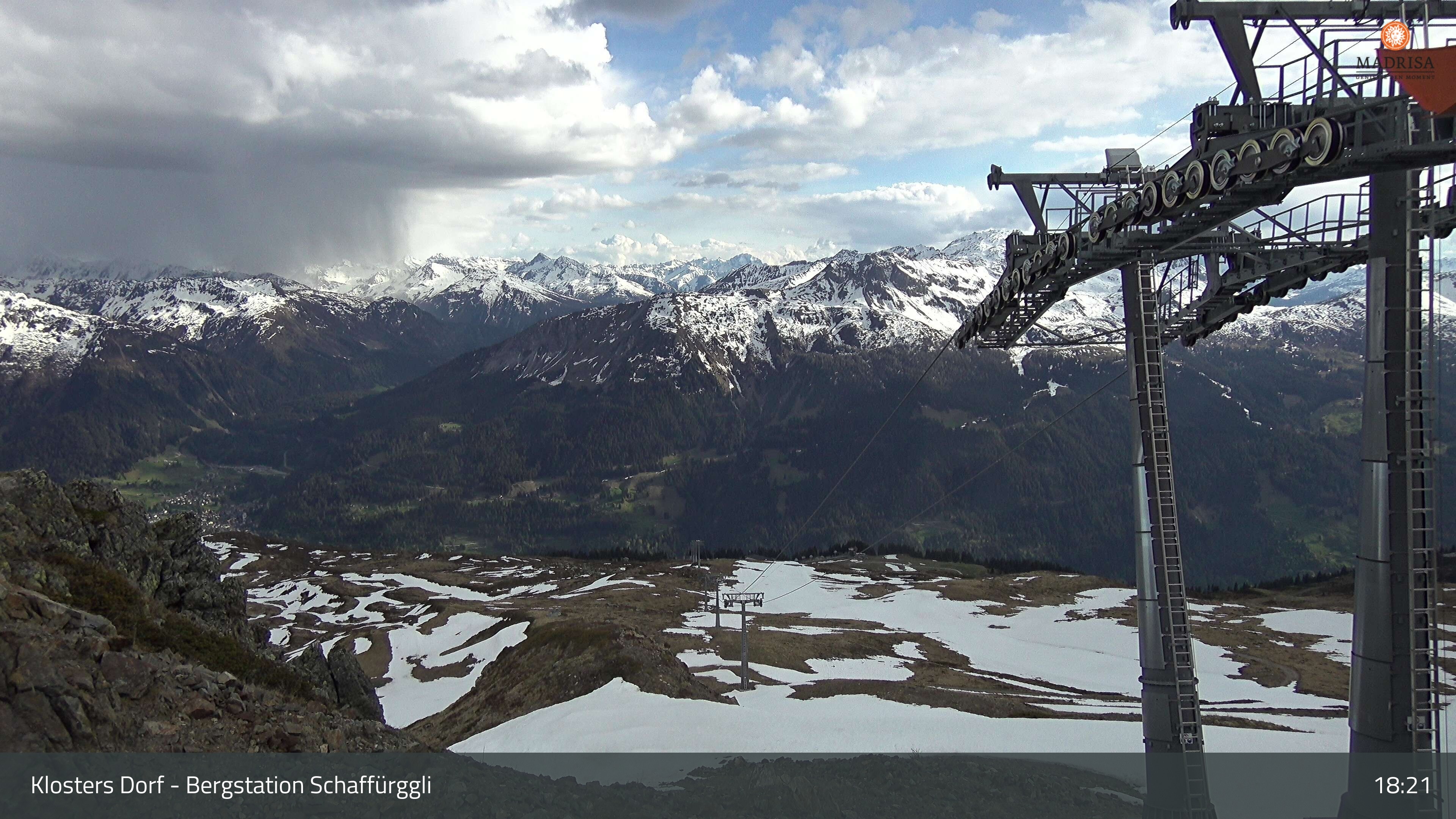Archiv Foto Webcam Madrisa