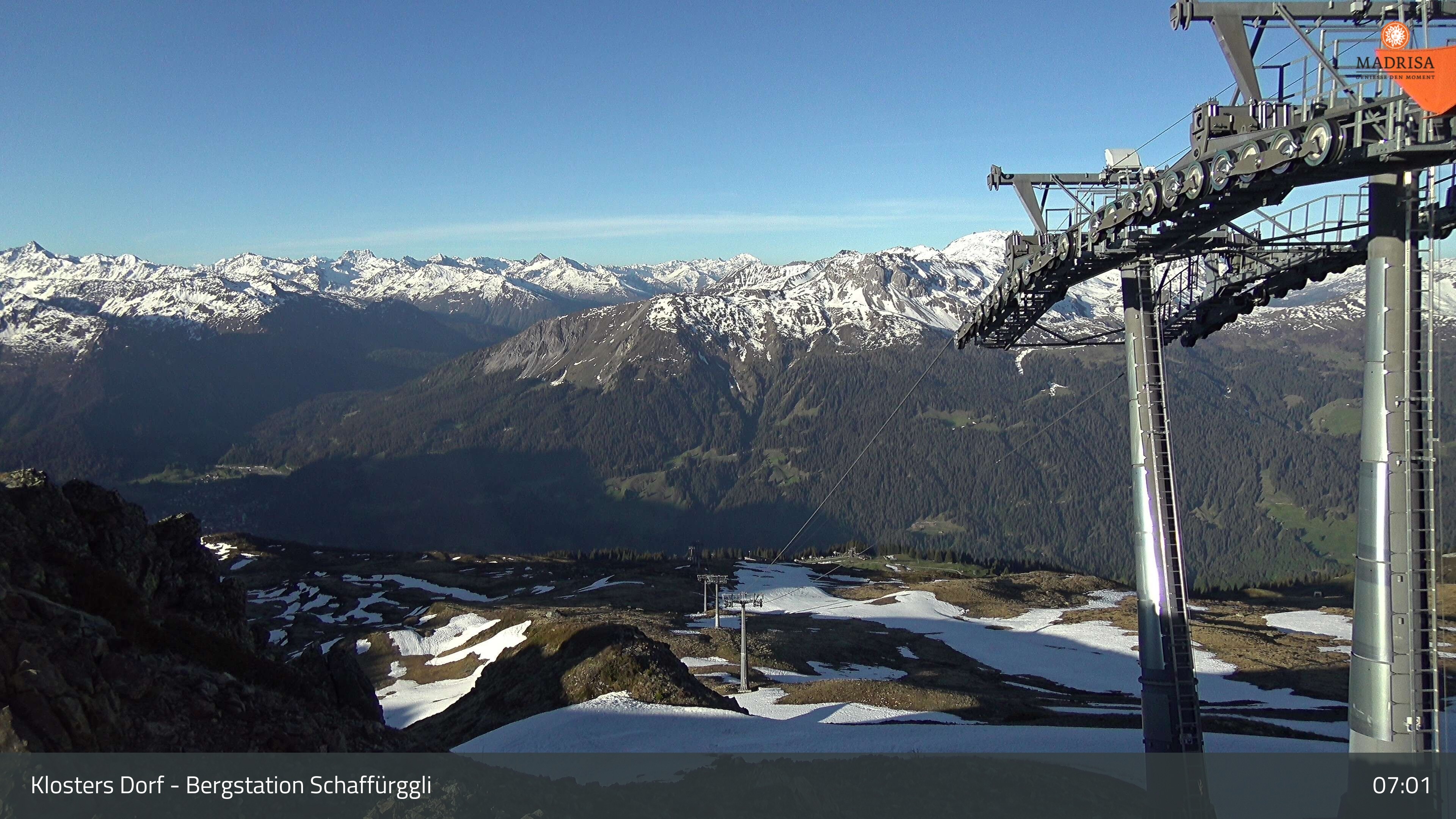 Archiv Foto Webcam Madrisa