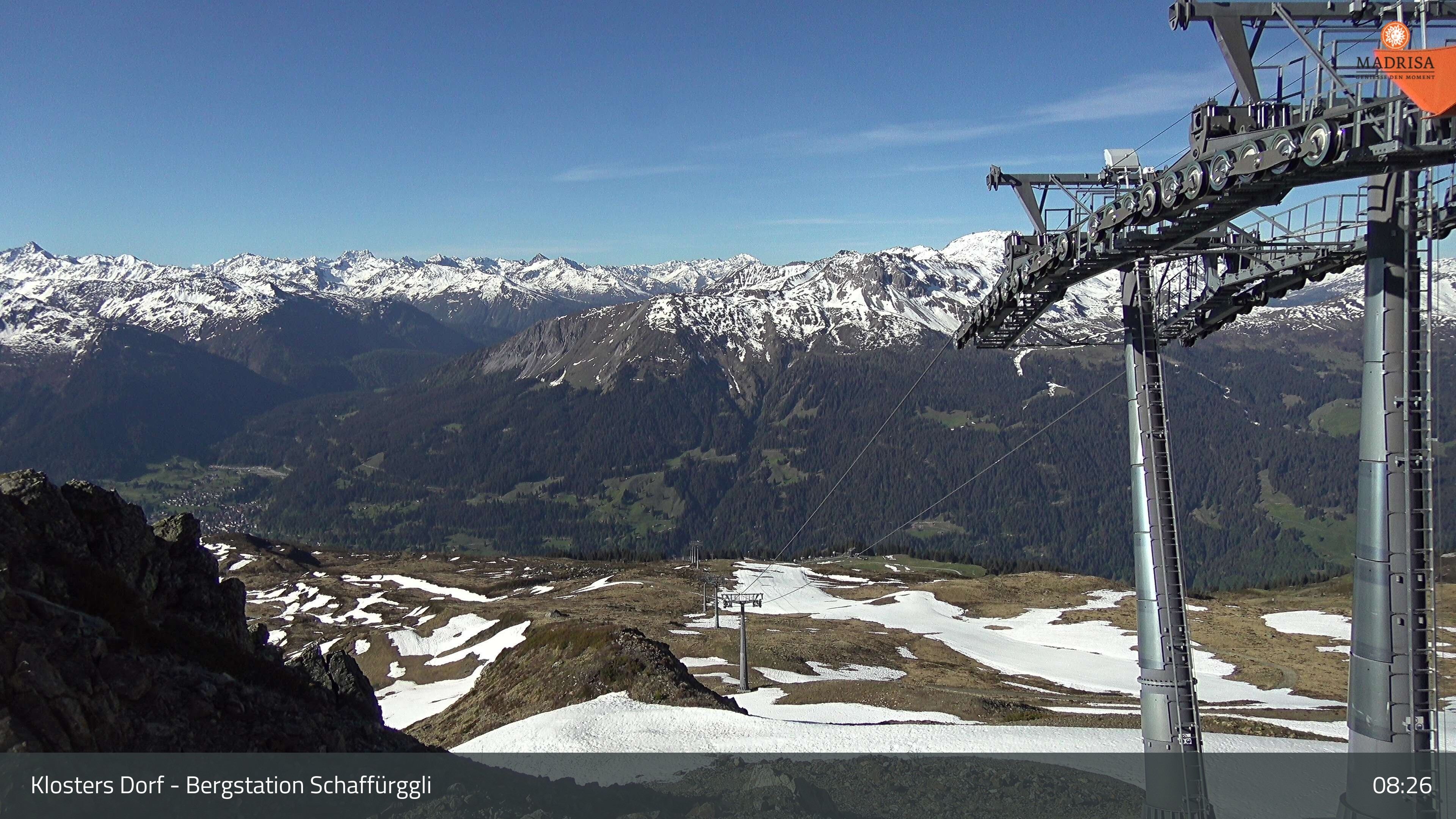 Archiv Foto Webcam Madrisa