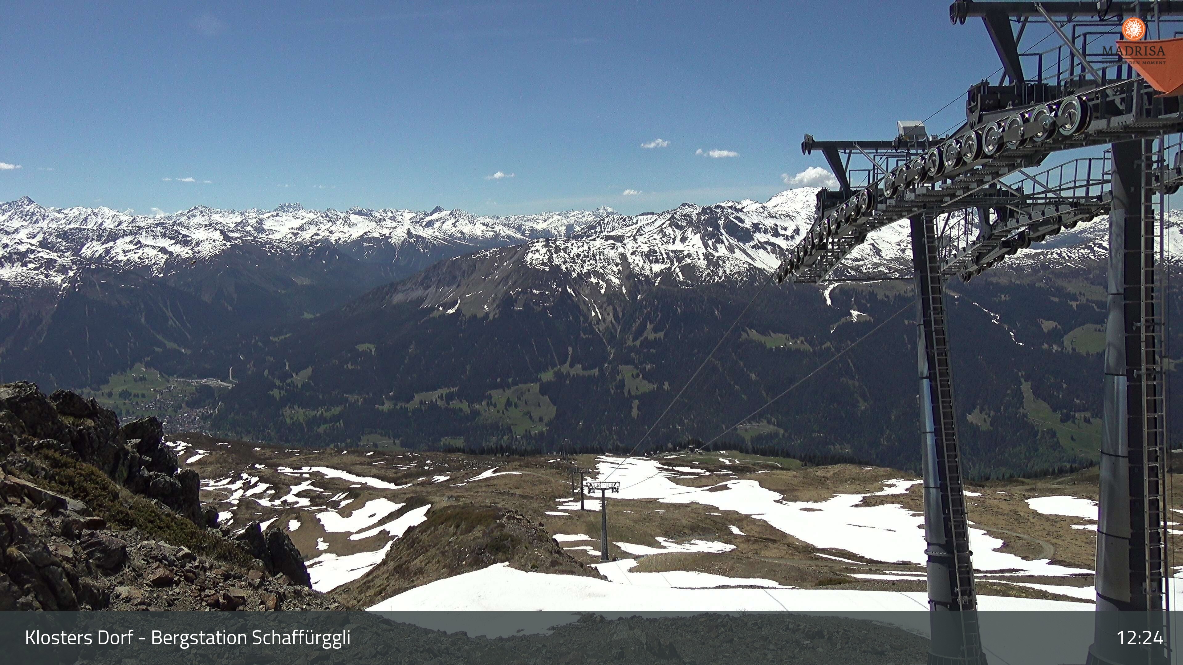 Archiv Foto Webcam Madrisa