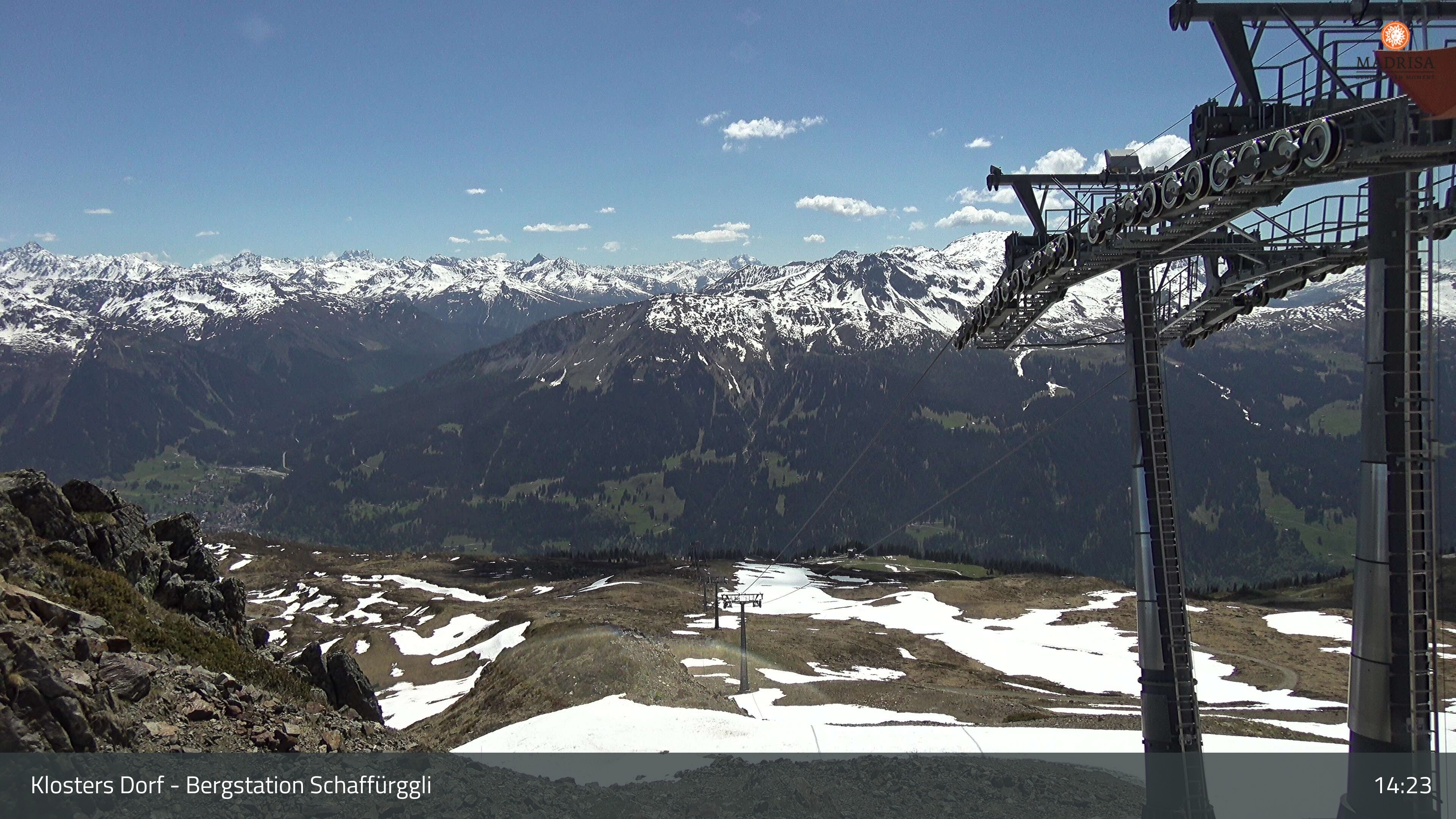 Archiv Foto Webcam Madrisa