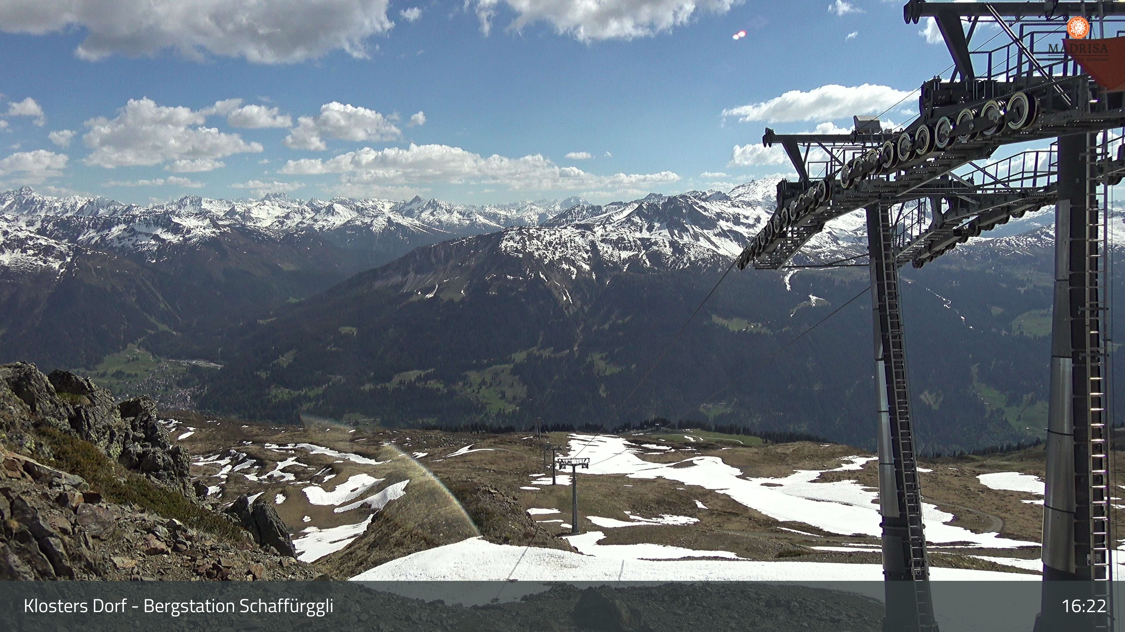 Archiv Foto Webcam Madrisa