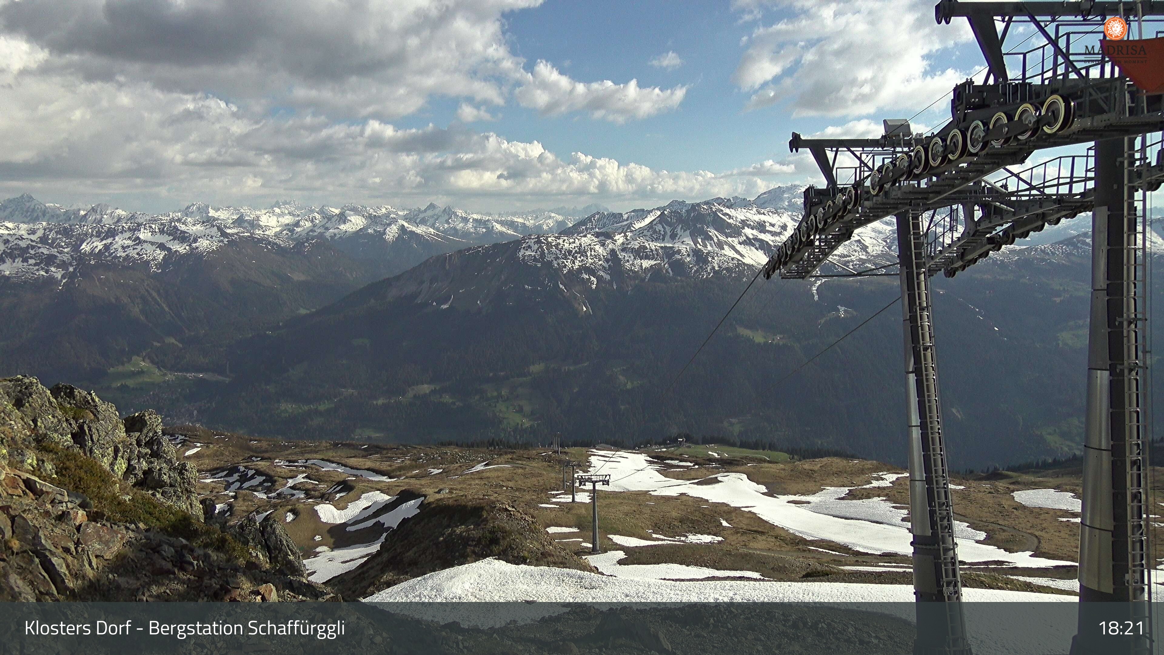 Archiv Foto Webcam Madrisa