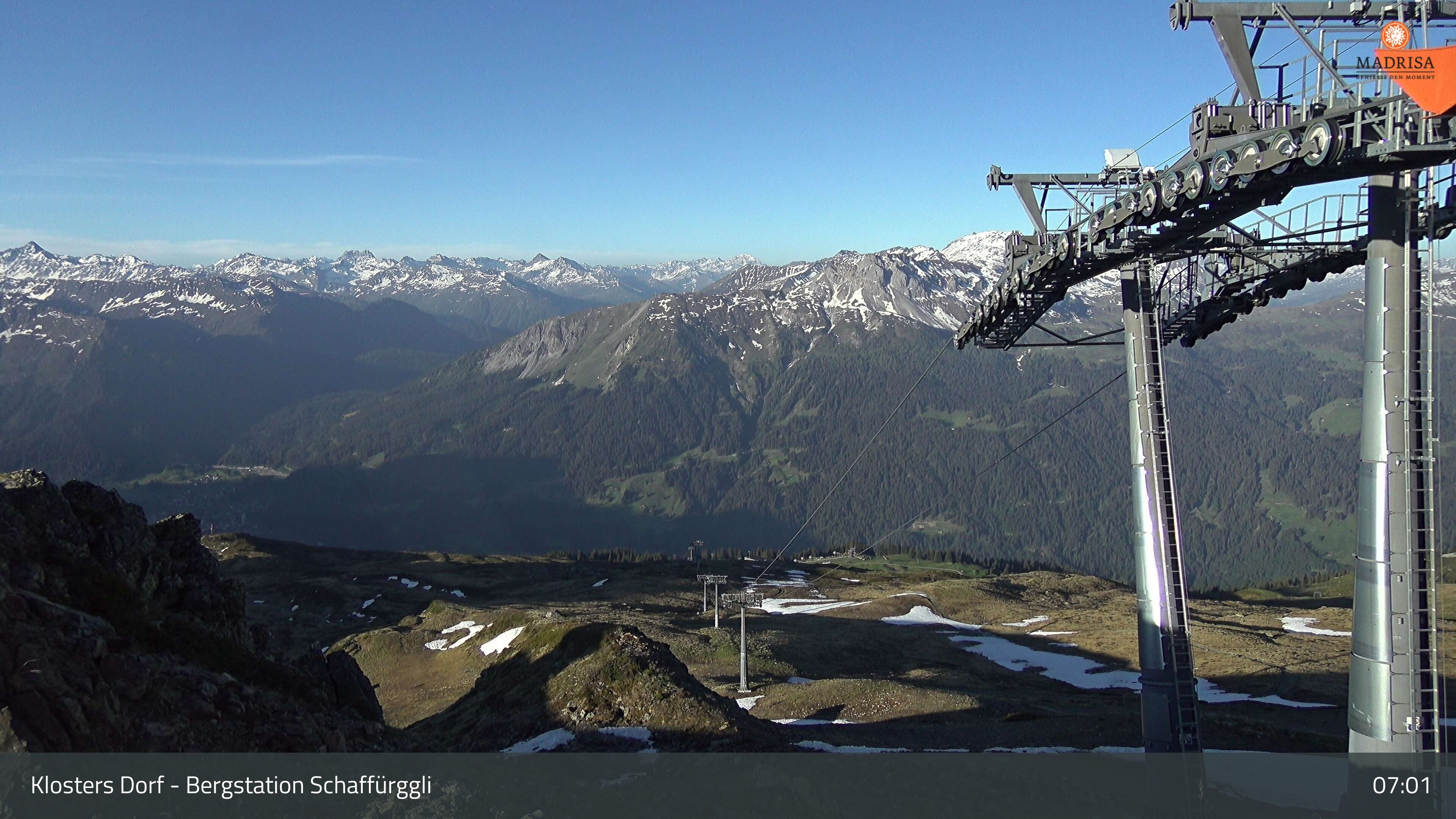 Archiv Foto Webcam Madrisa
