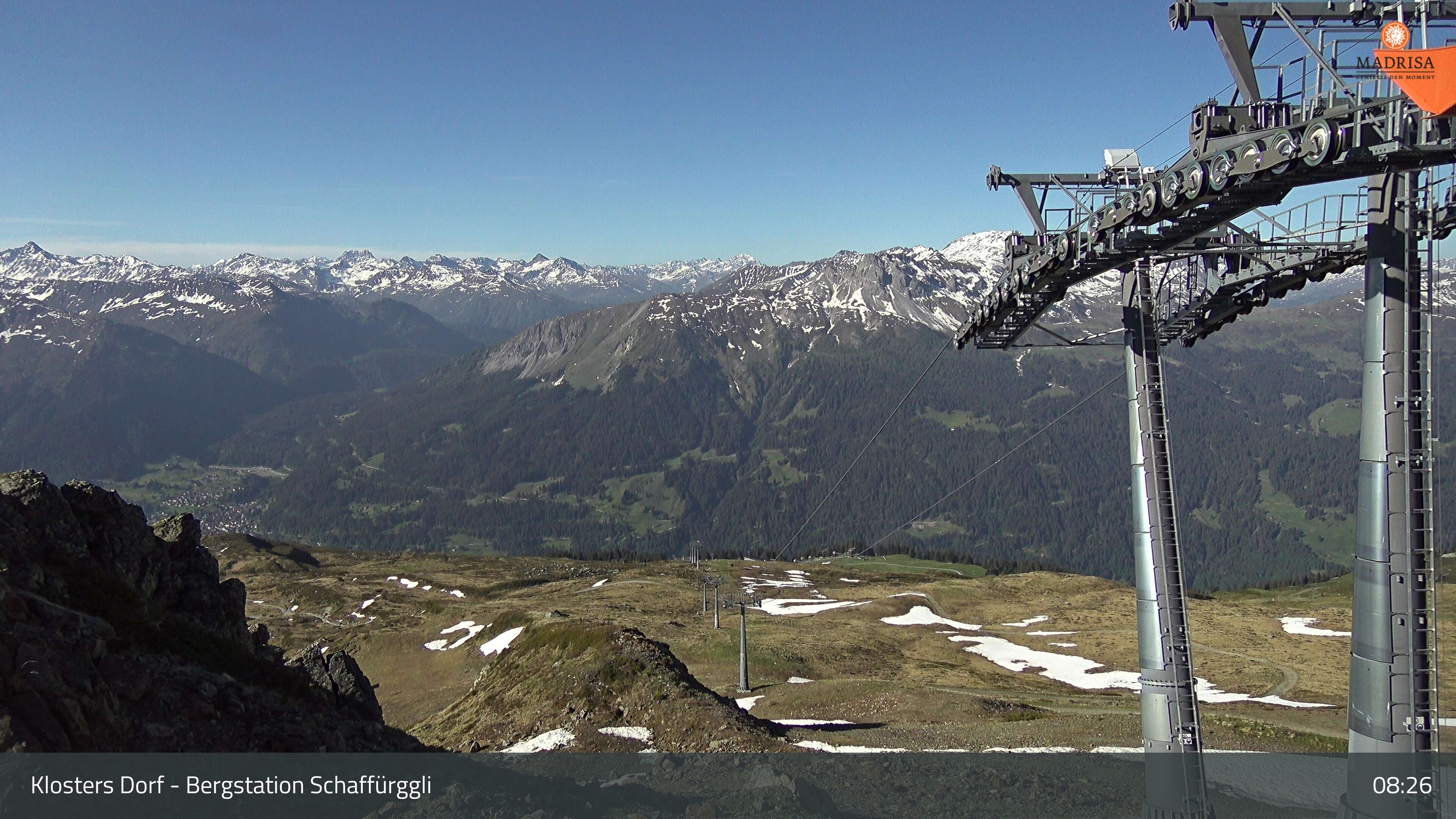 Archiv Foto Webcam Madrisa