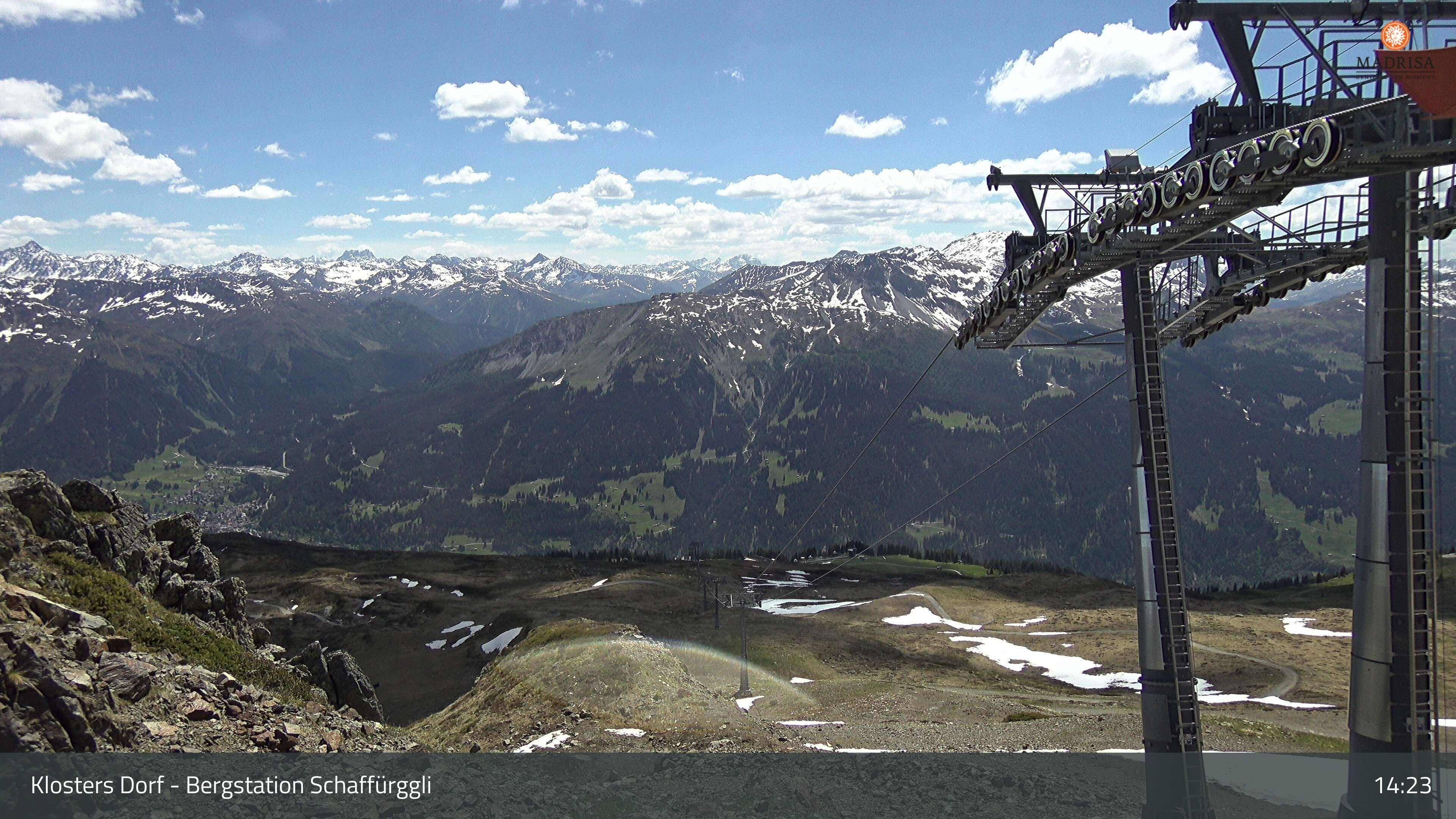 Archiv Foto Webcam Madrisa