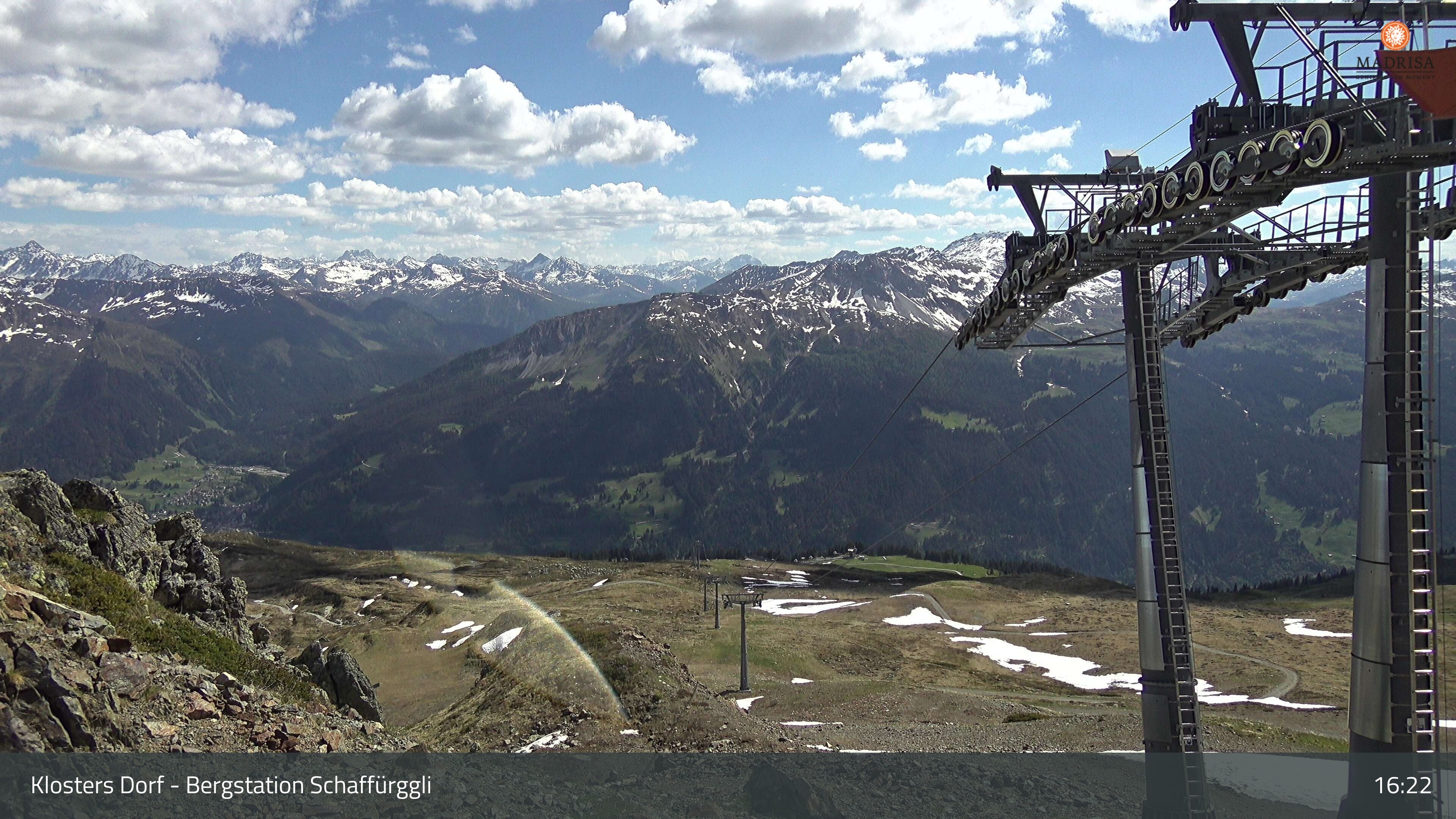 Archiv Foto Webcam Madrisa