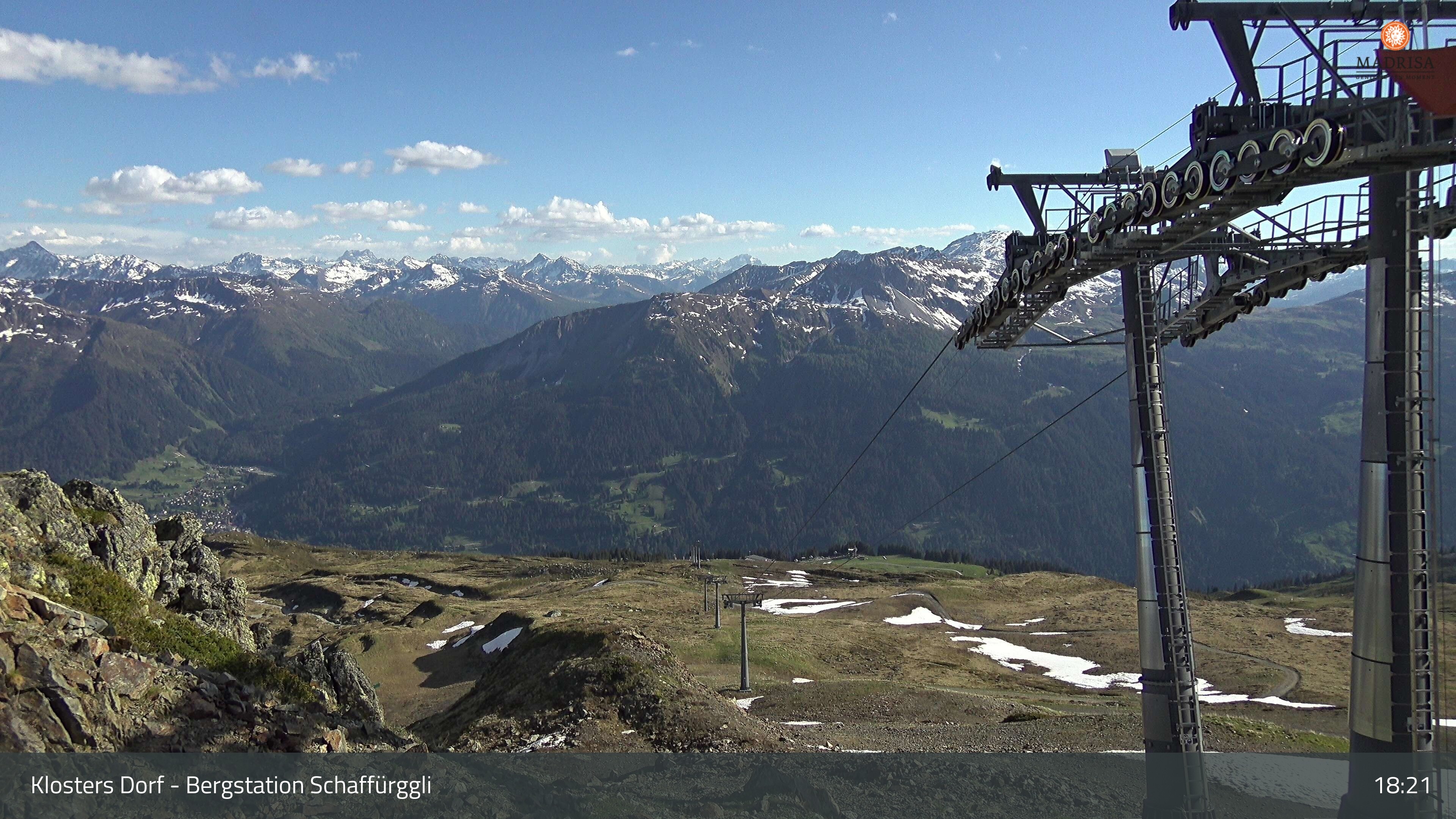 Archiv Foto Webcam Madrisa