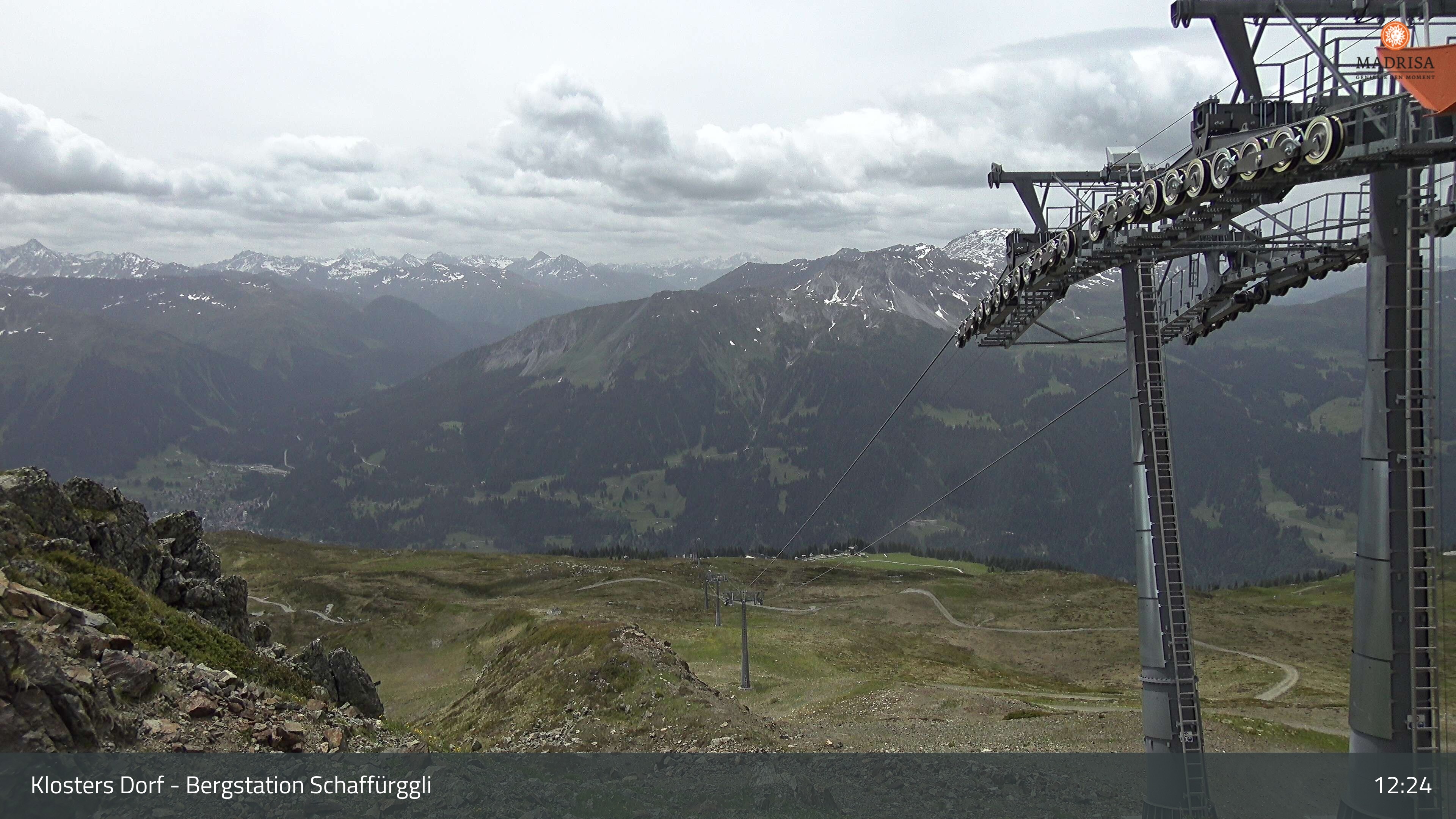 Archiv Foto Webcam Madrisa