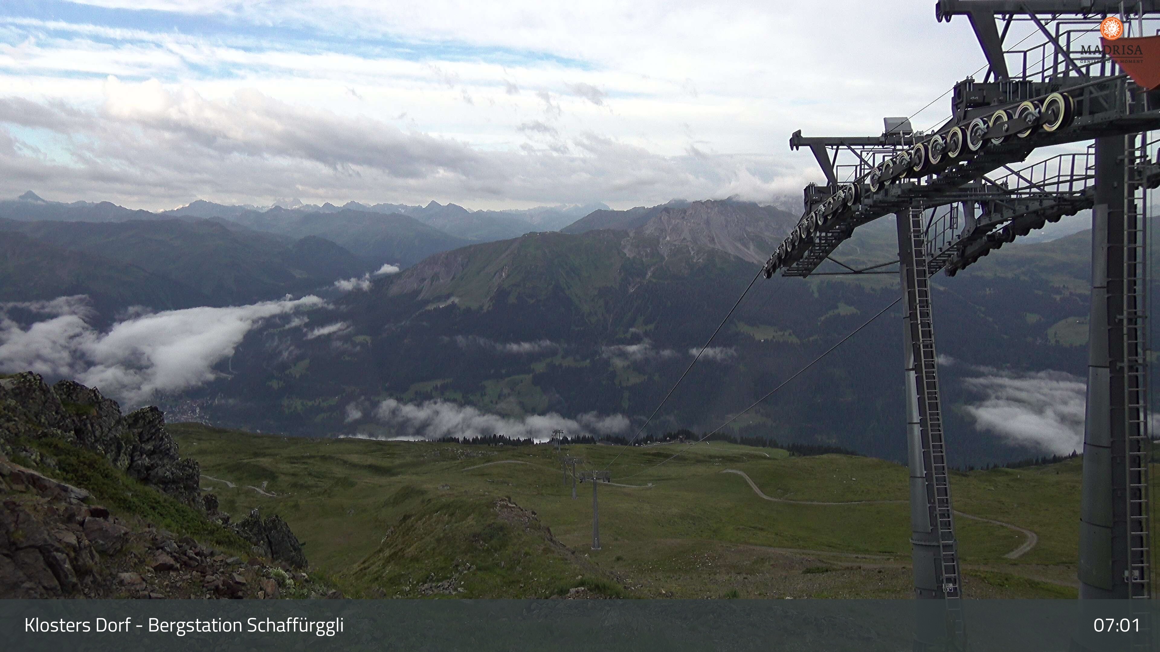 Archiv Foto Webcam Madrisa